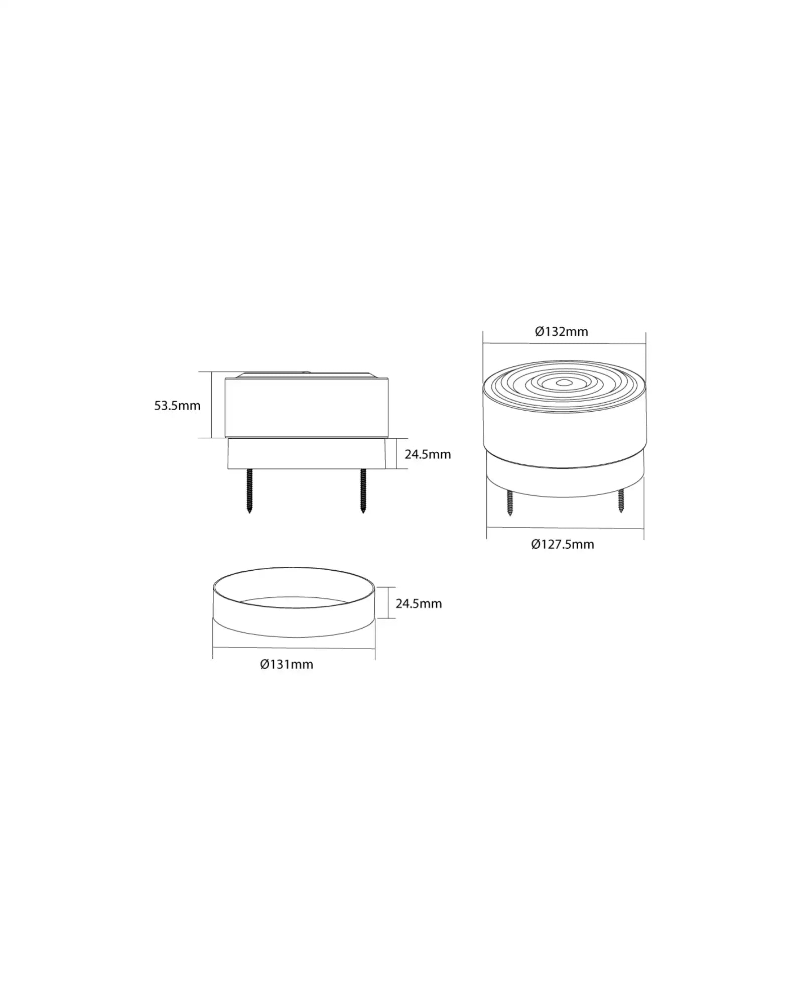 Loop Wave Wall Light