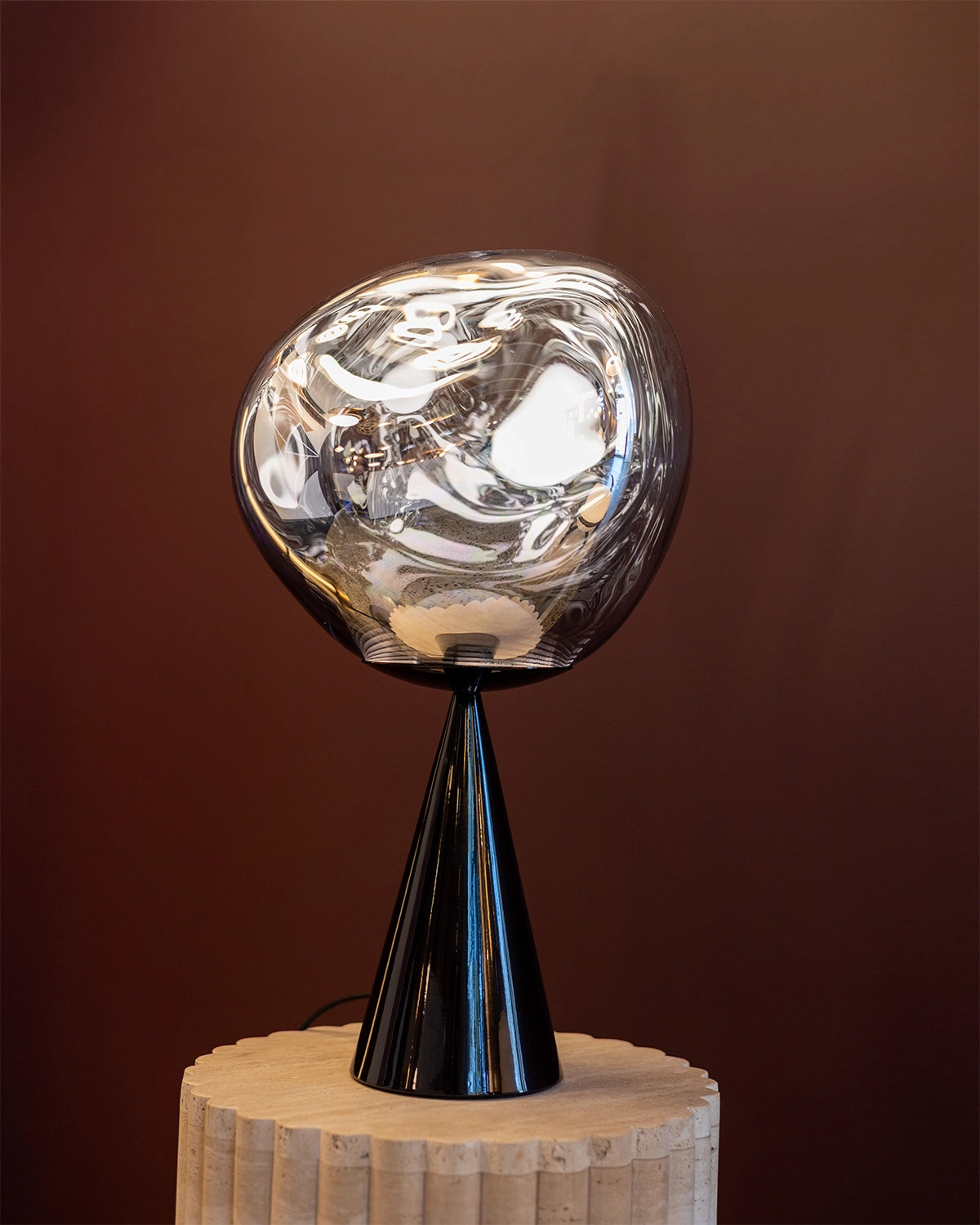 Melt Cone Fat Table Lamp - Ex Display