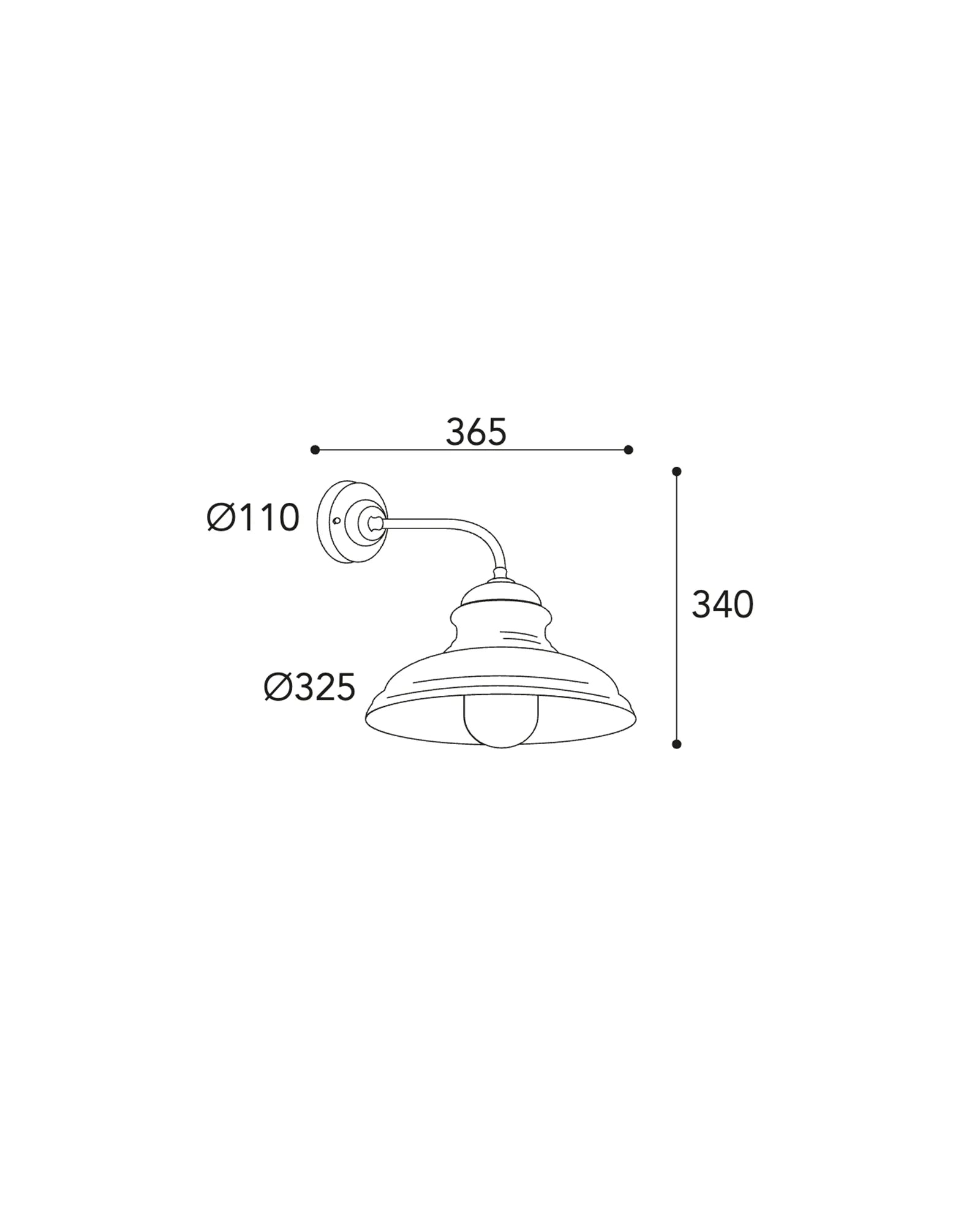 Mill Outdoor Wall Light