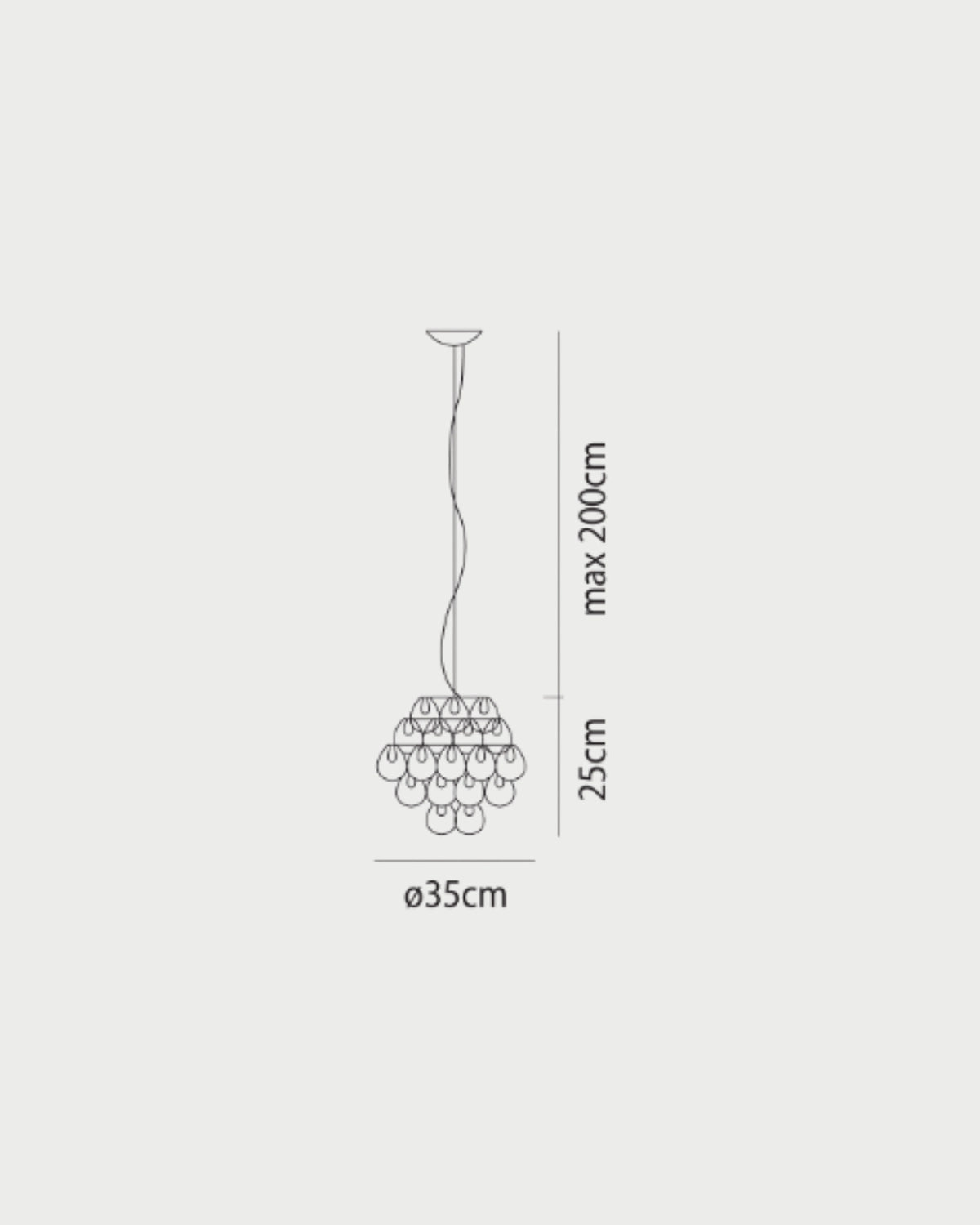 Minigiogali Pendant Light