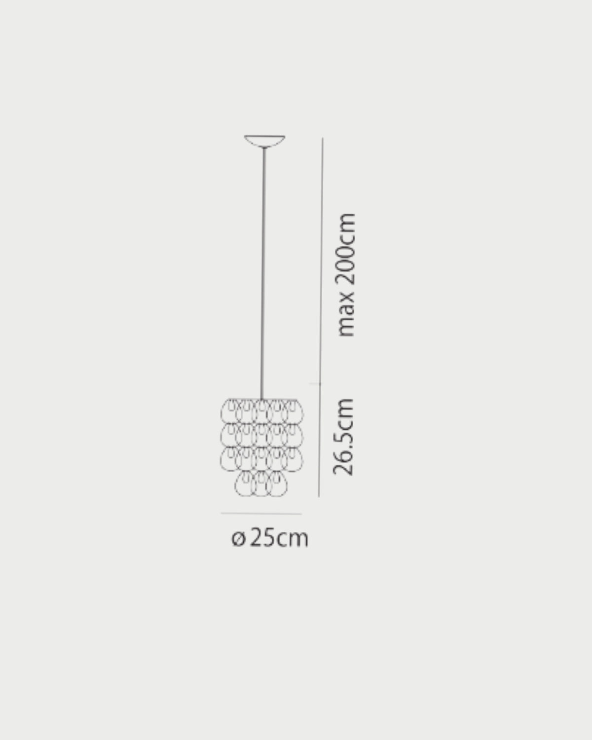 Minigiogali Pendant Light