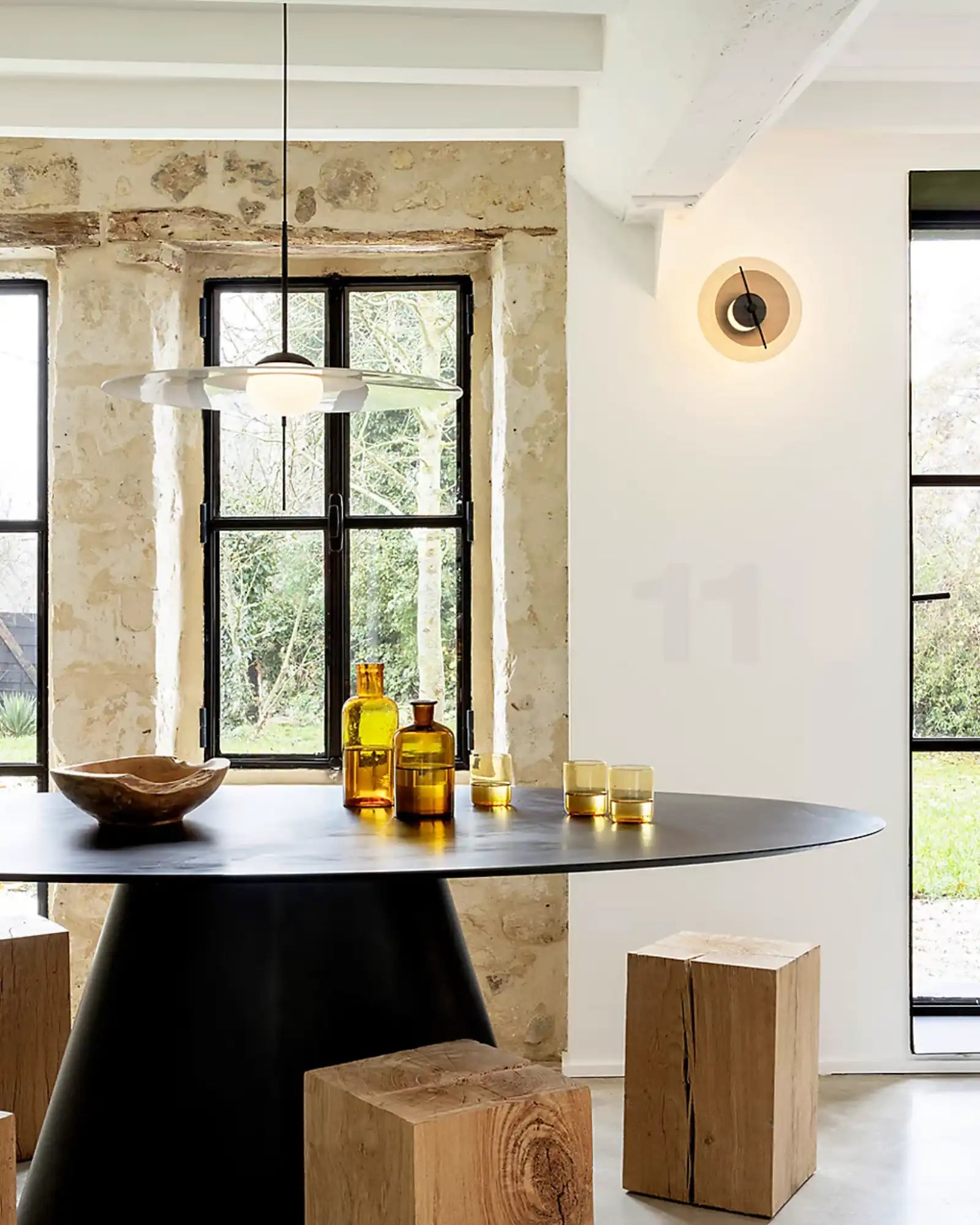 Mono Pendant Light by DCW Editions featured within a contemporary contemporary dining | Nook Collections