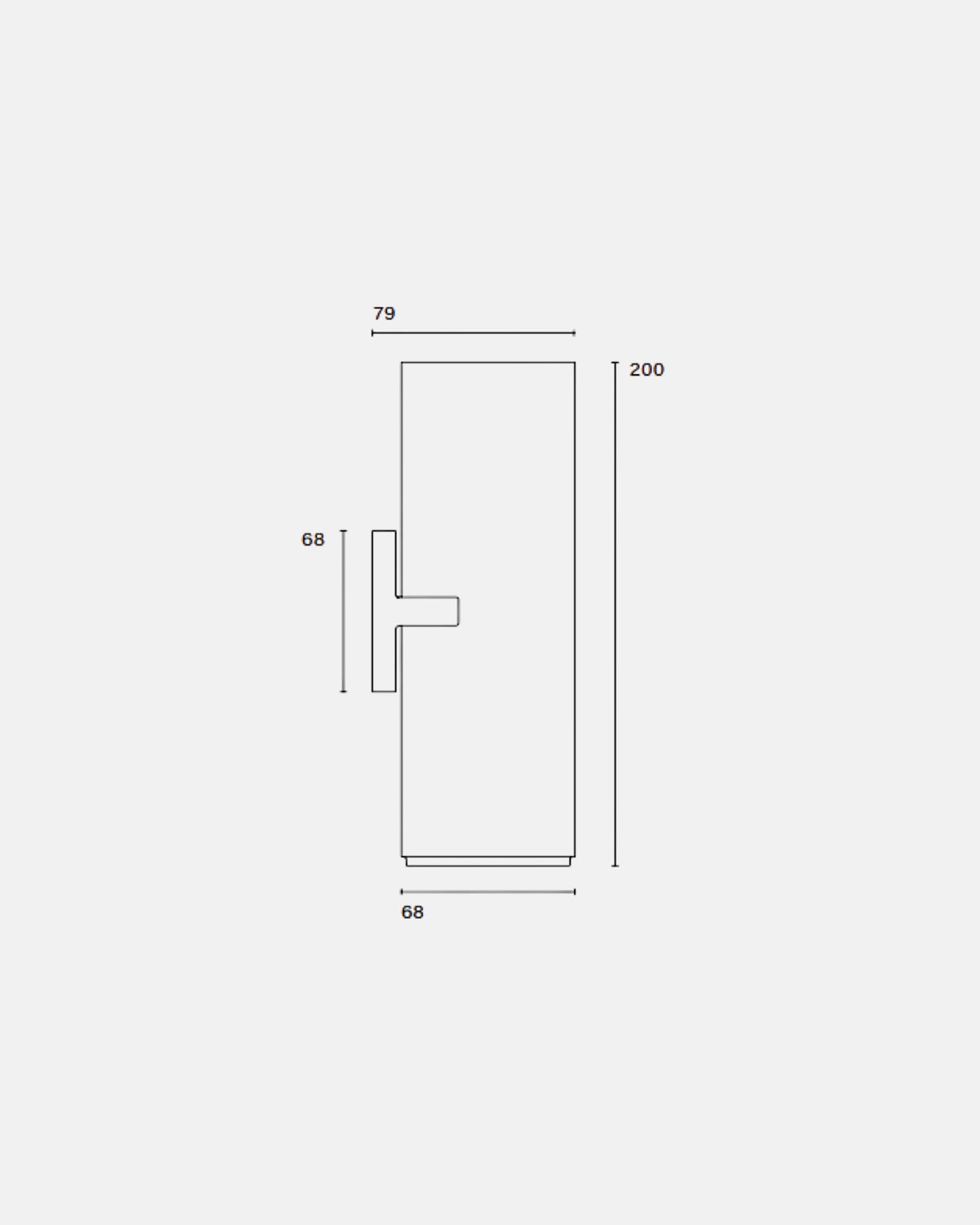 Mono 060 Type 1 Up & Down Wall Light