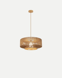 Natural Paper Rope Pendant Light