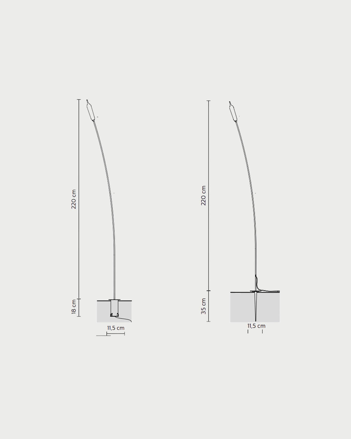 Nilo Outdoor Floor Lamp