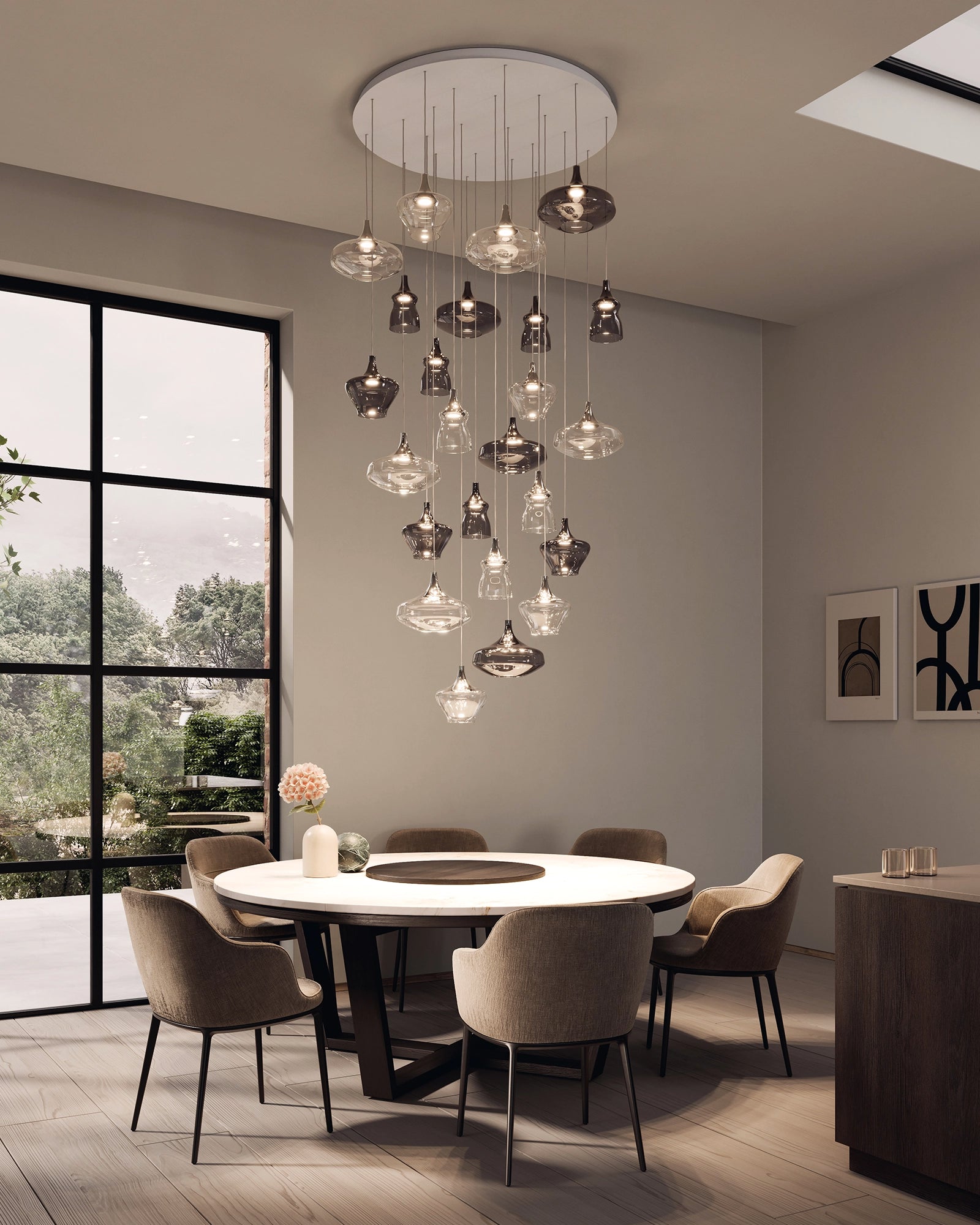 Large statement deals pendant light