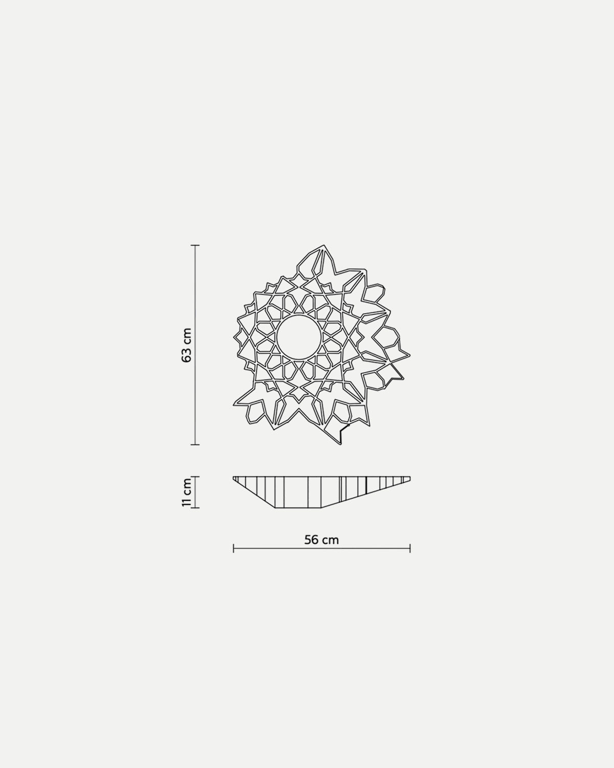 Notredame Wall/Ceiling Light
