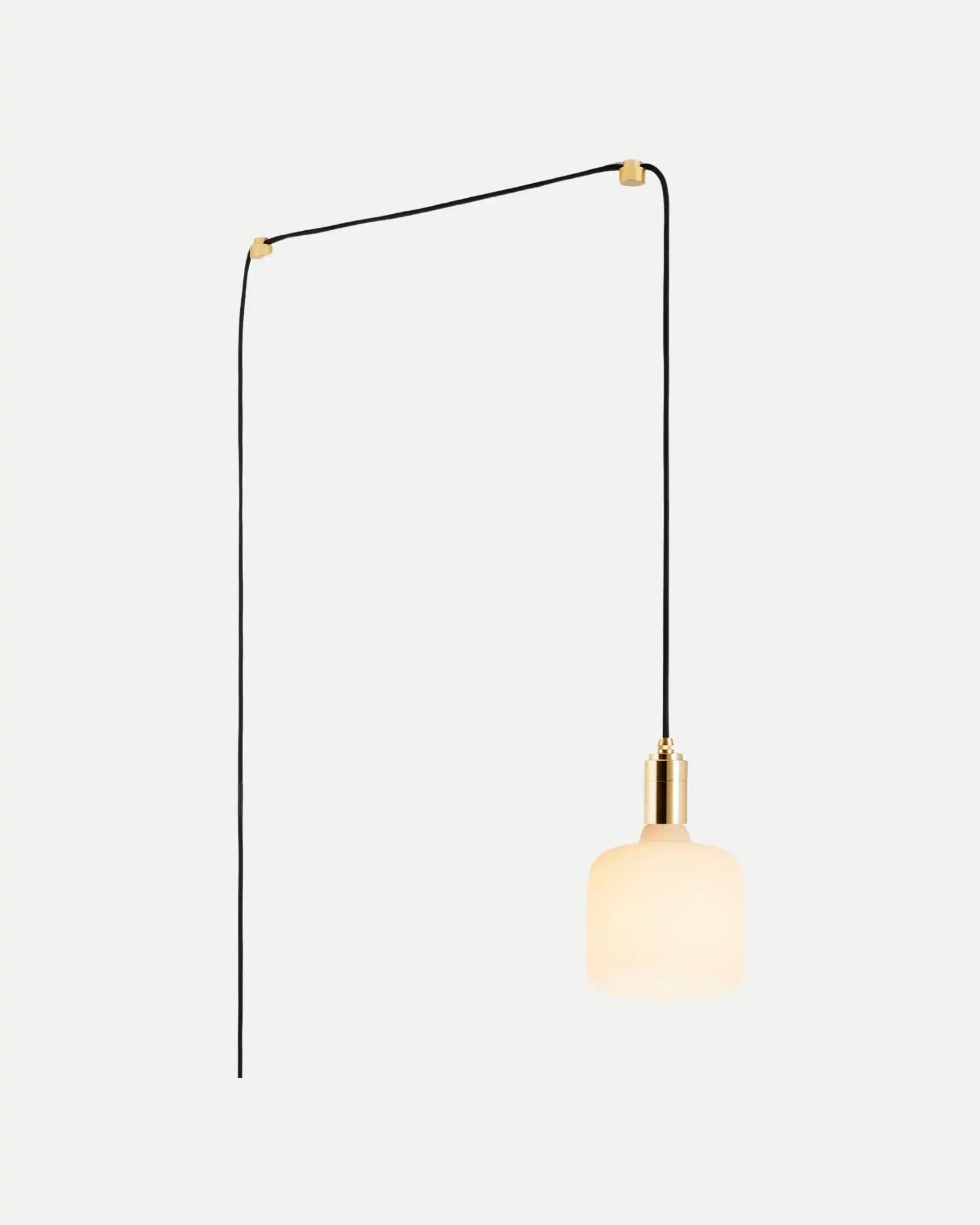 Oblo Plug-in Pendant Light Brass by Tala | Nook Collections