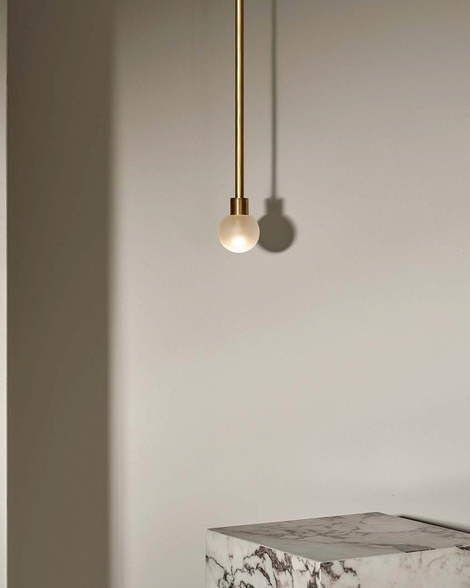 Mid century brass ceiling light deals