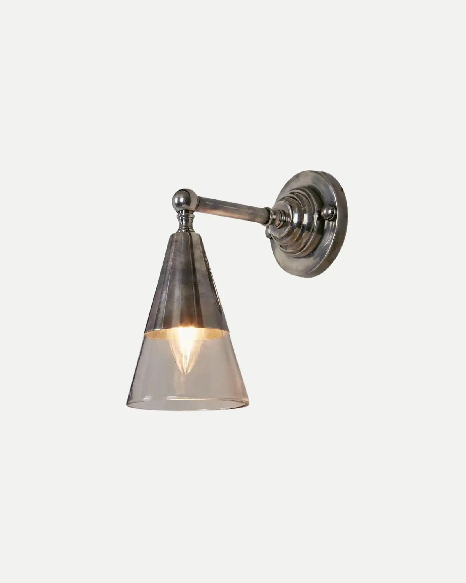 Otto Wall Light Silver by Emac & Lawton | Nook Collections