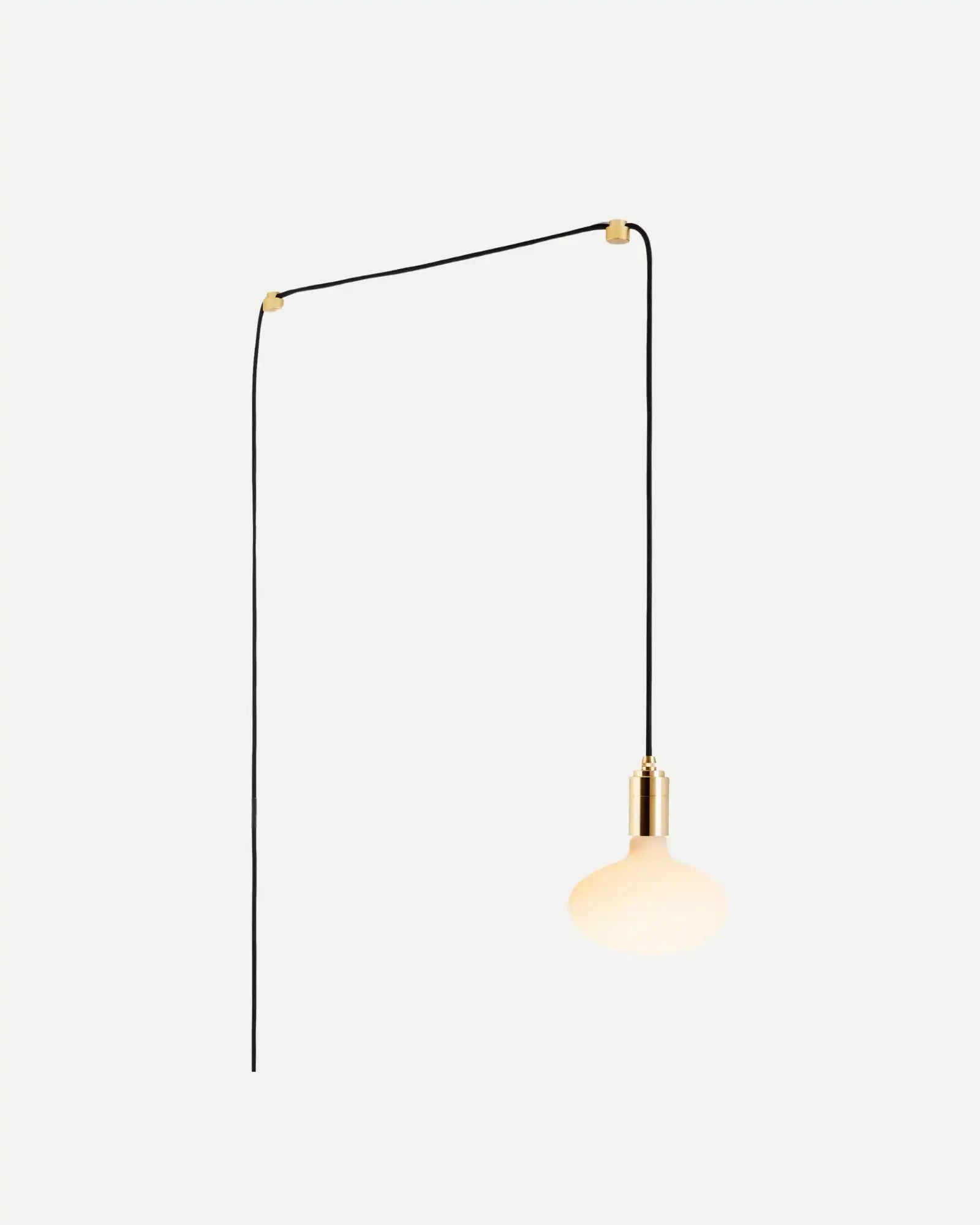 Oval Plug-in Pendant Light