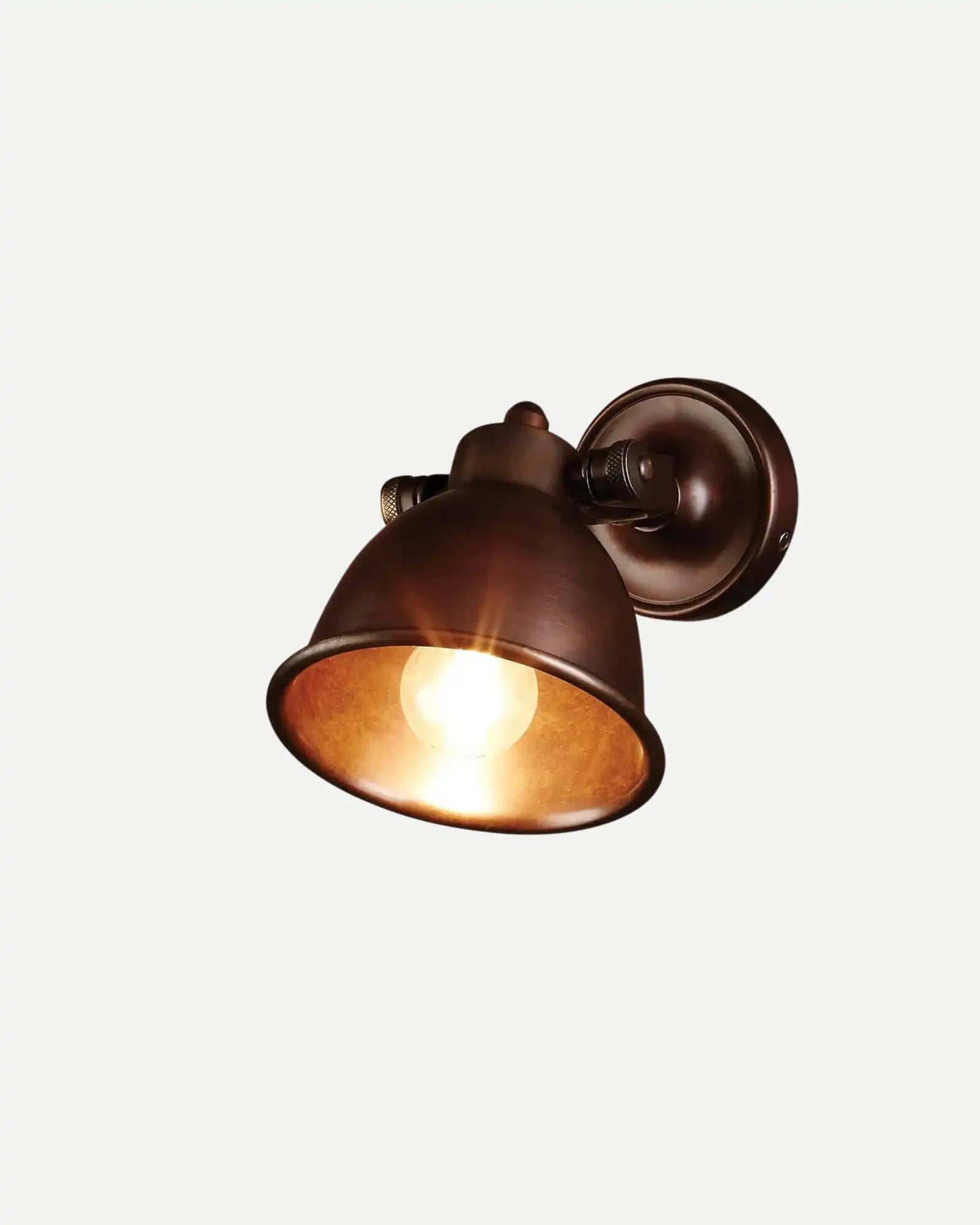 Phoenix Wall Light Dark Brass by Emac & Lawton | Nook Collections