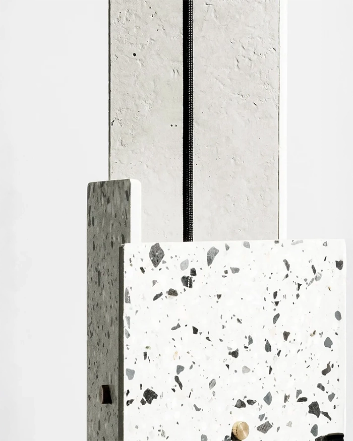 Piece Terrazzo Pendant Light