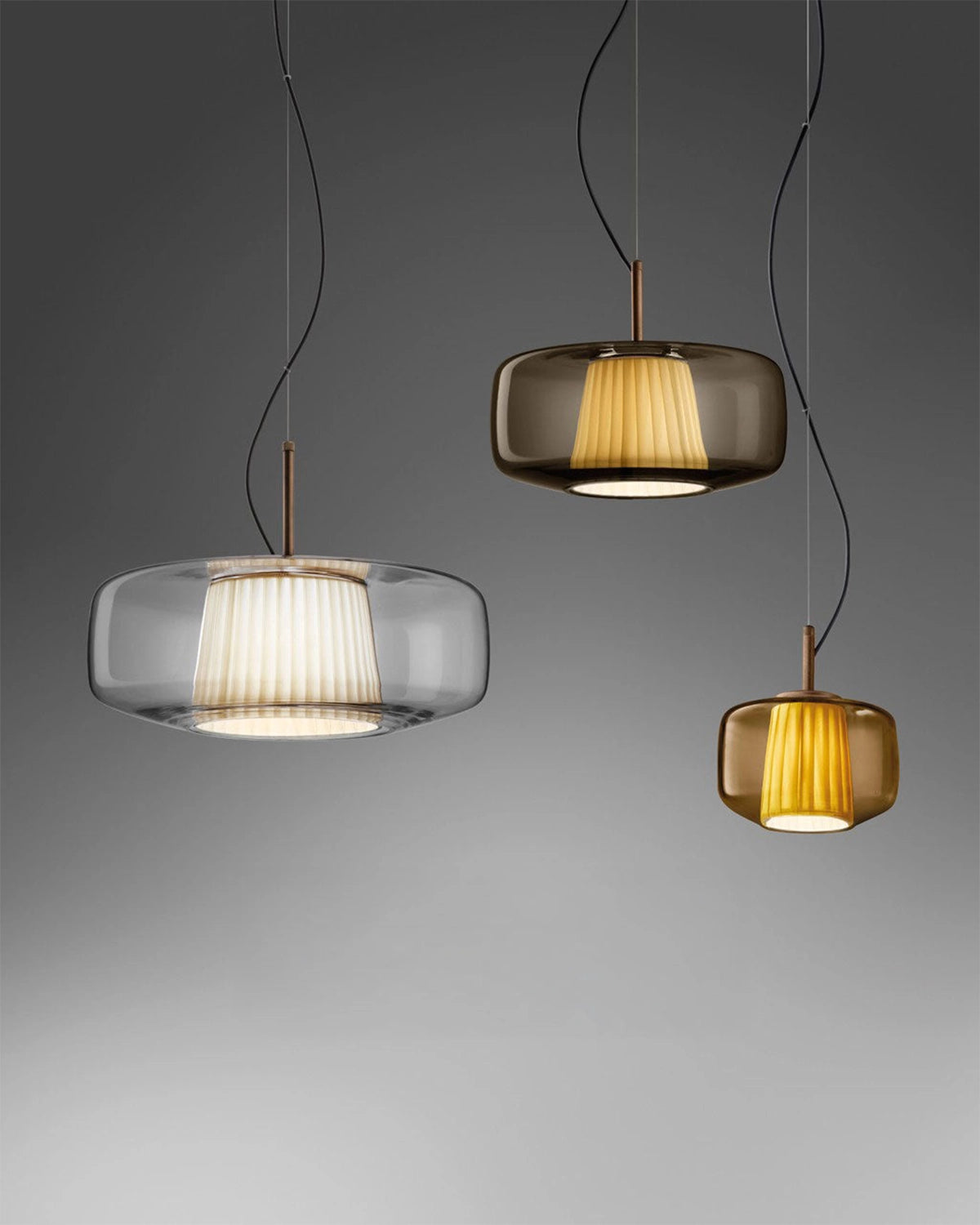 Plisse Pendant Light
