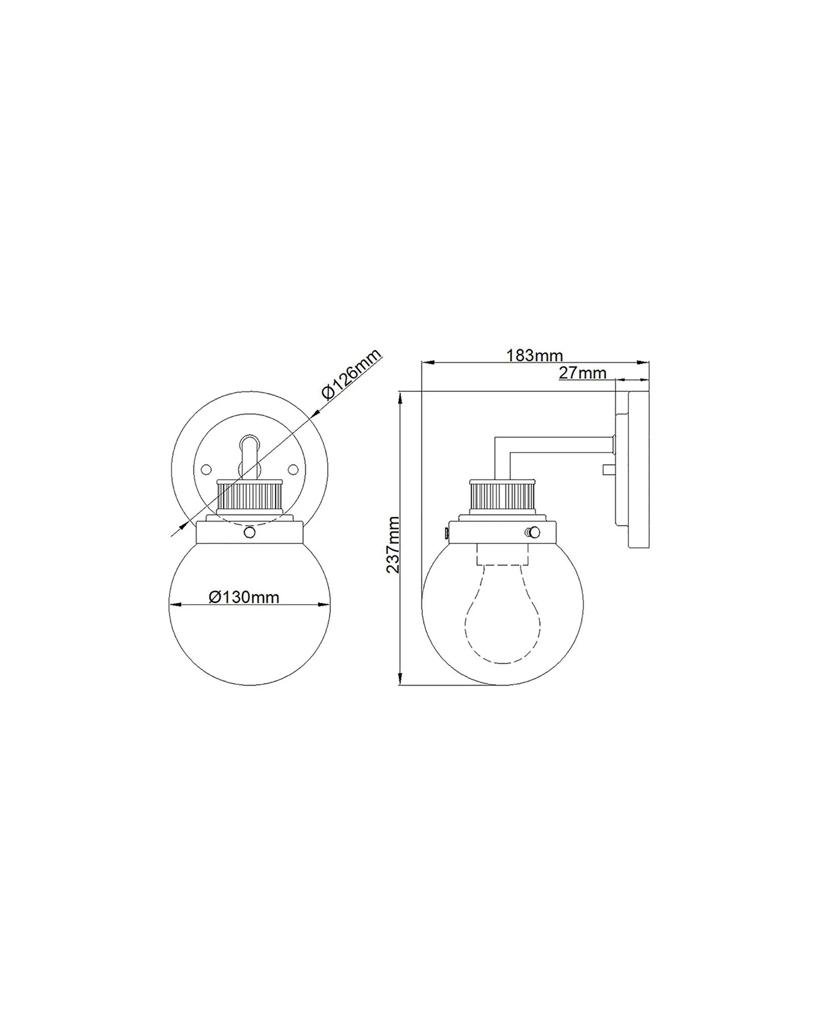 Poppy Wall Light