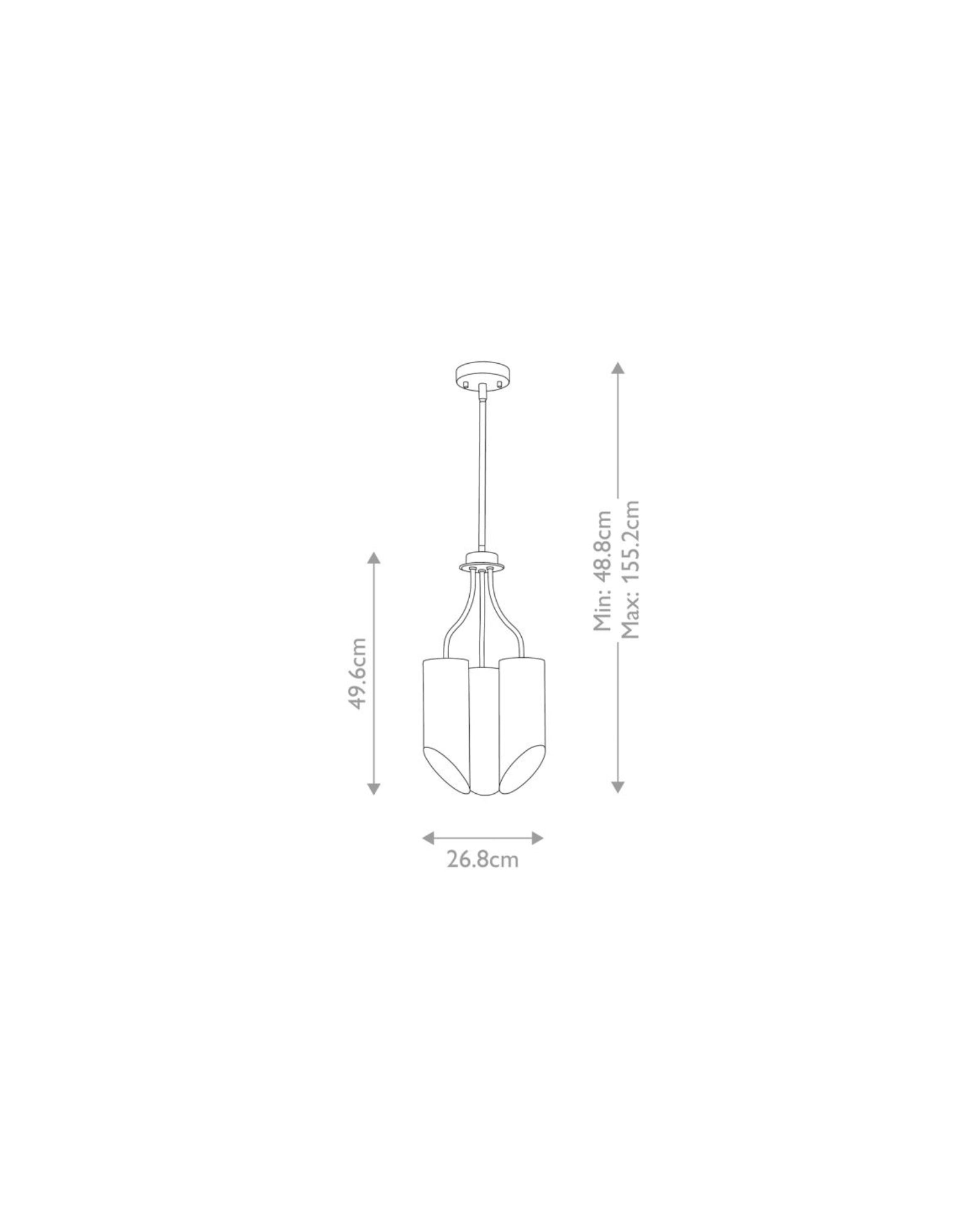 Quinto 3lt Chandelier