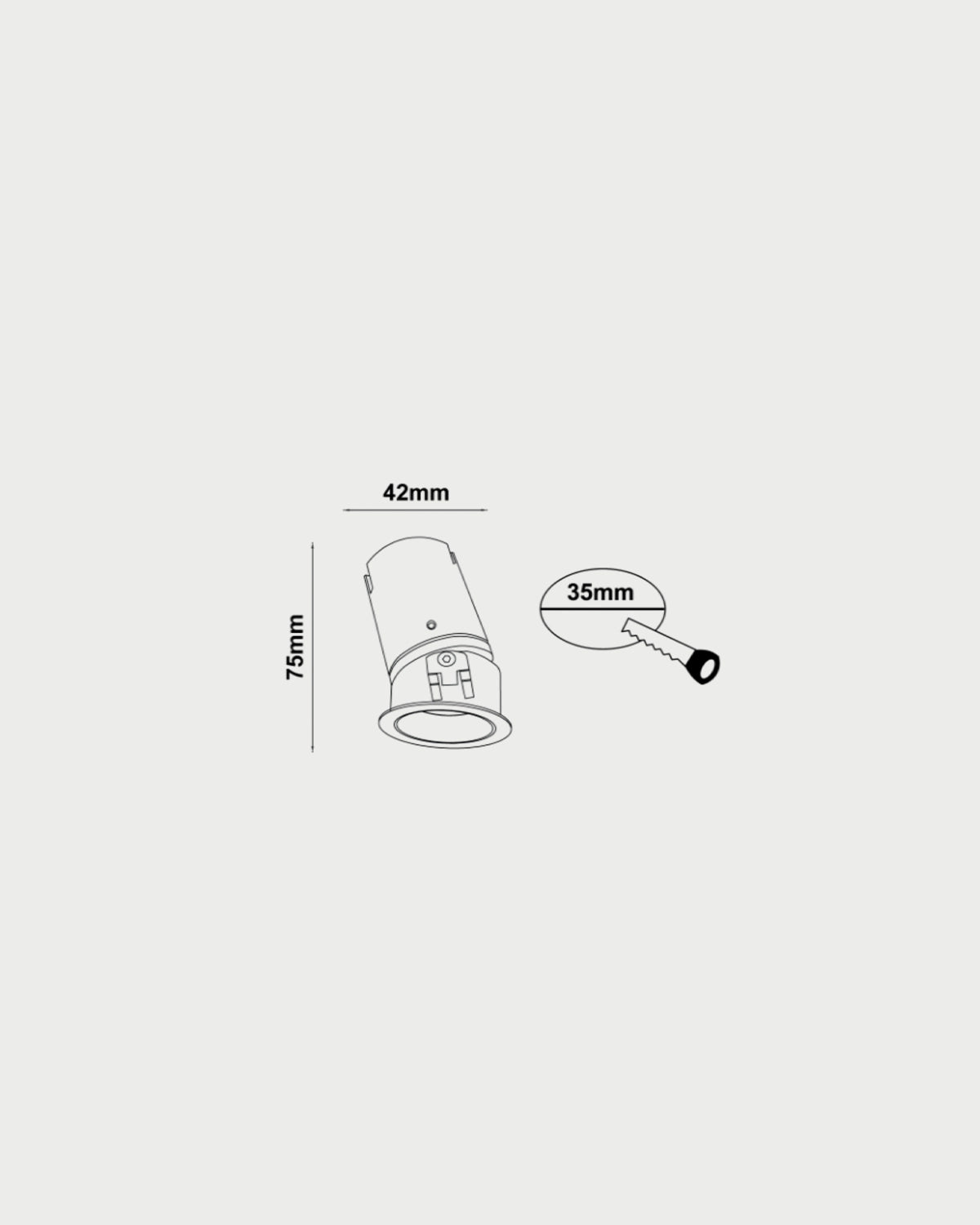 Rai 40 Downlight