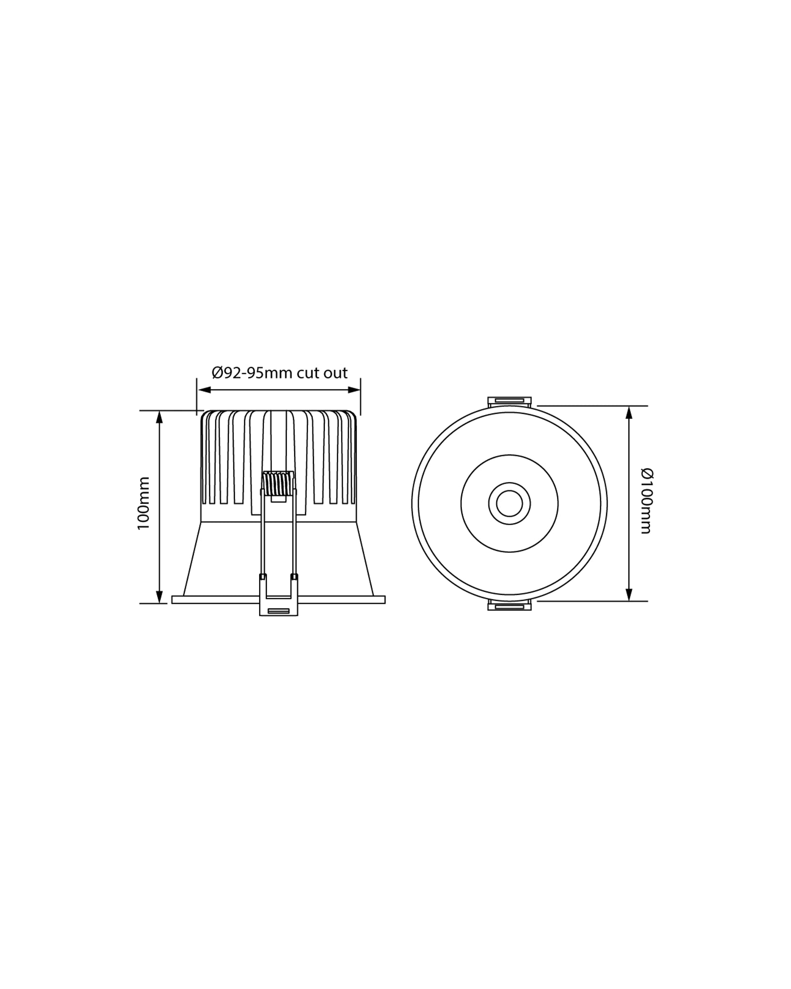 Ratio 100 Downlight