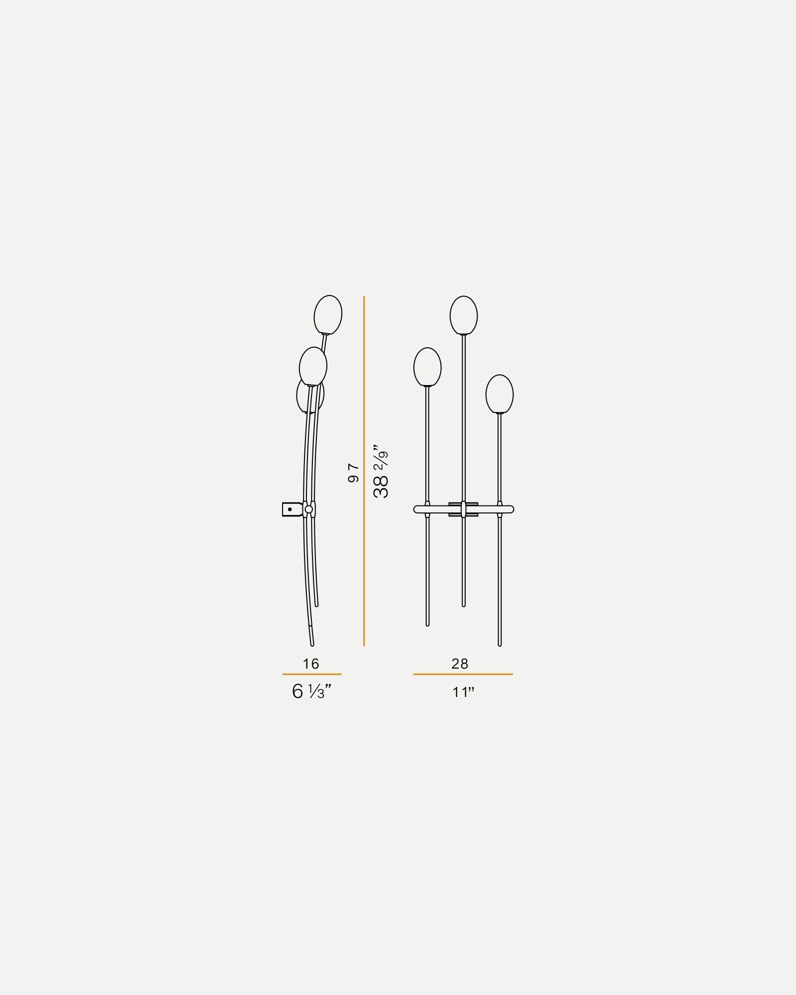 Roris Wall Light
