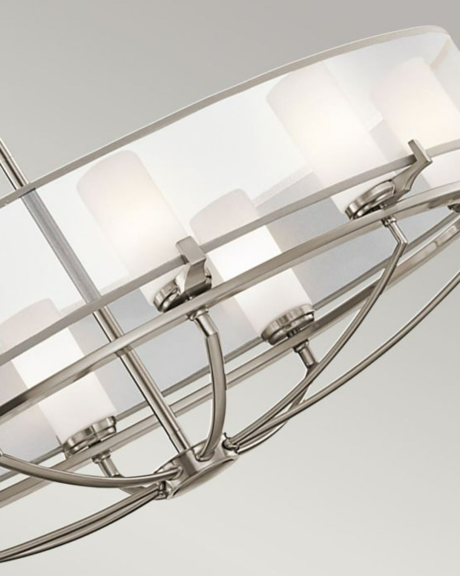 Saldana 8lt Oval Chandelier