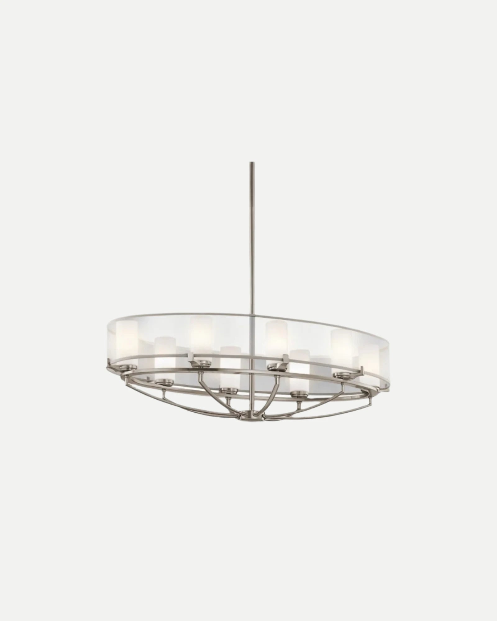 Saldana 8lt Oval Chandelier