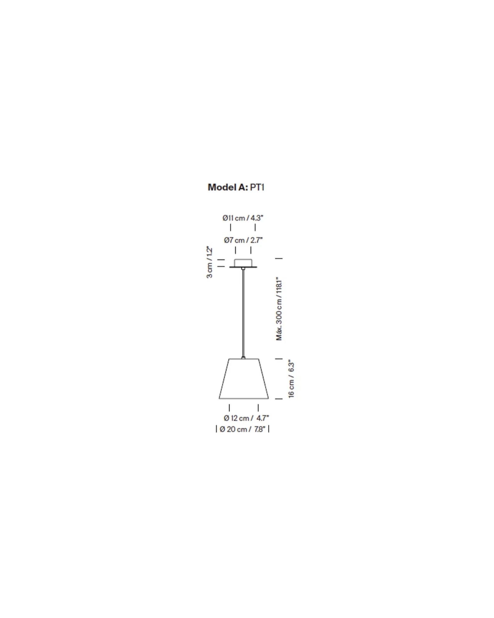 Sisisi Conicas Pendant Light