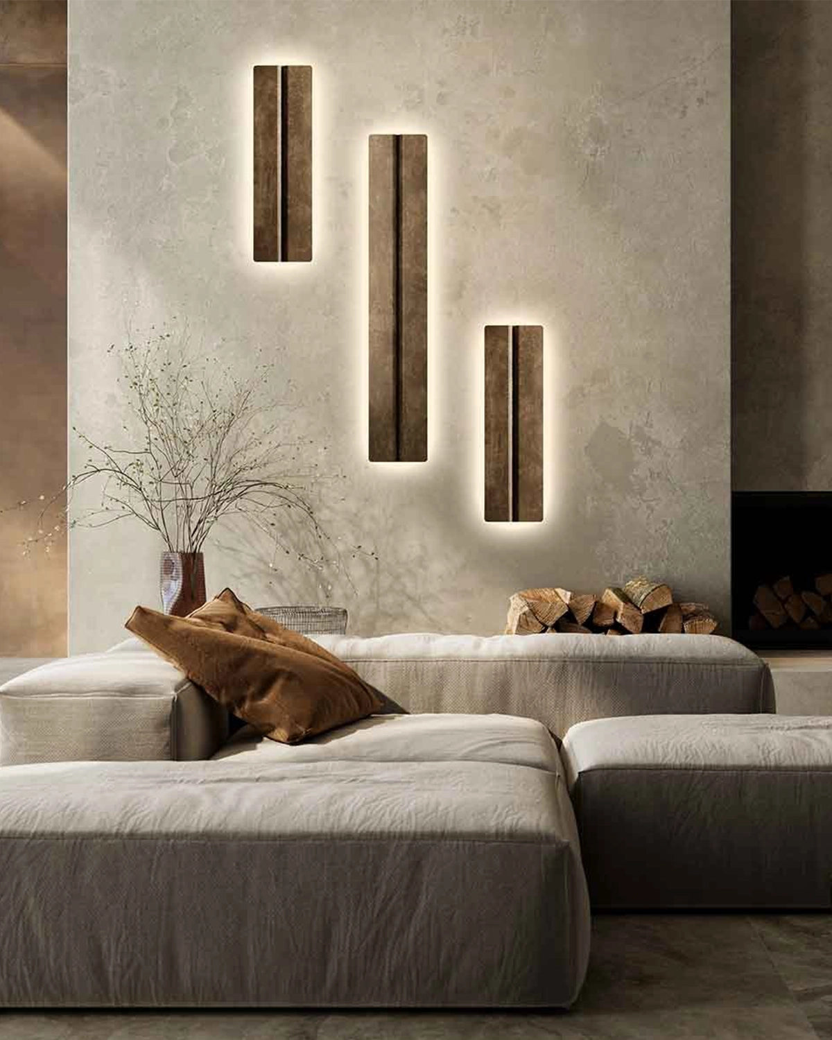 Split Long Wall Light