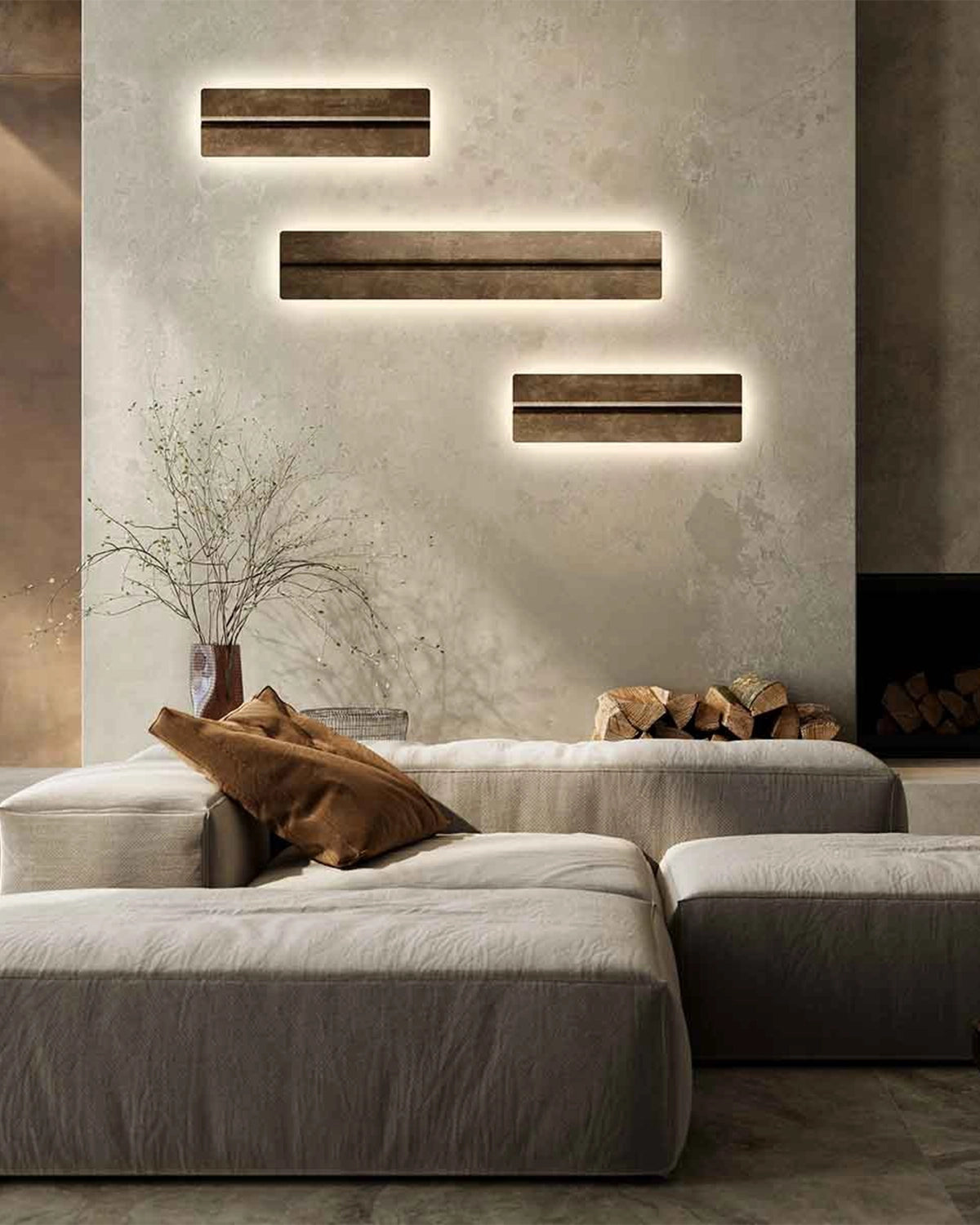 Split Long Wall Light
