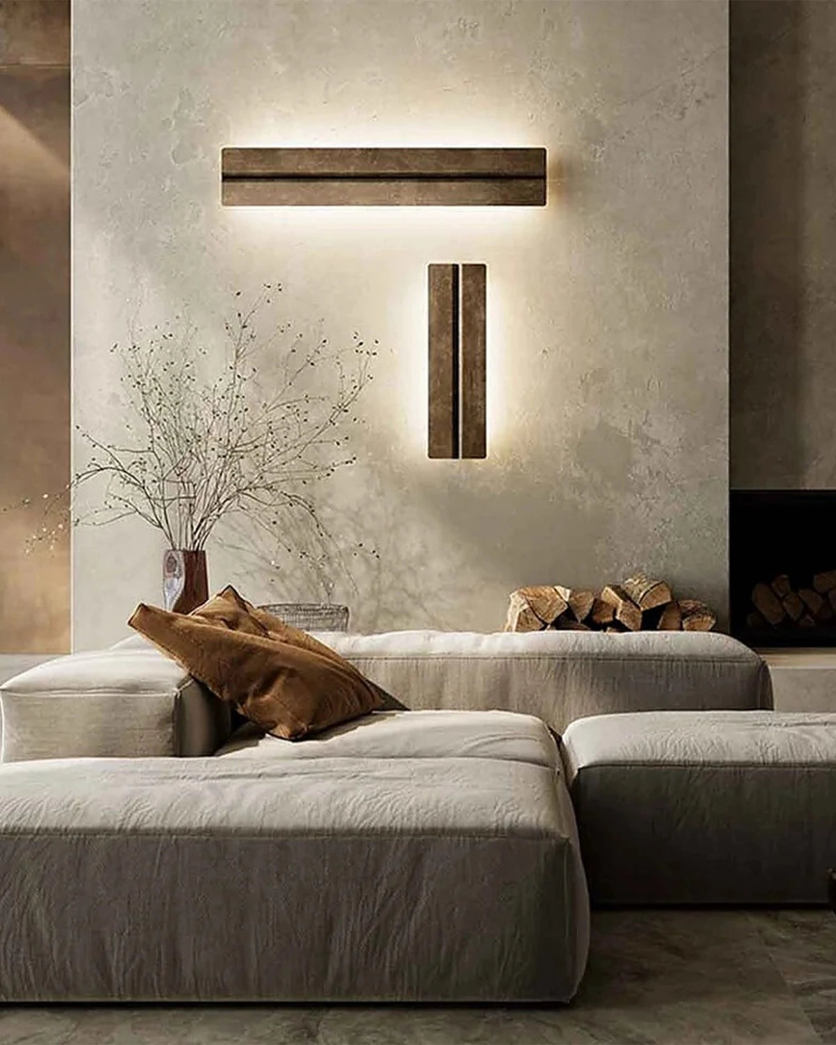 Split Long Wall Light
