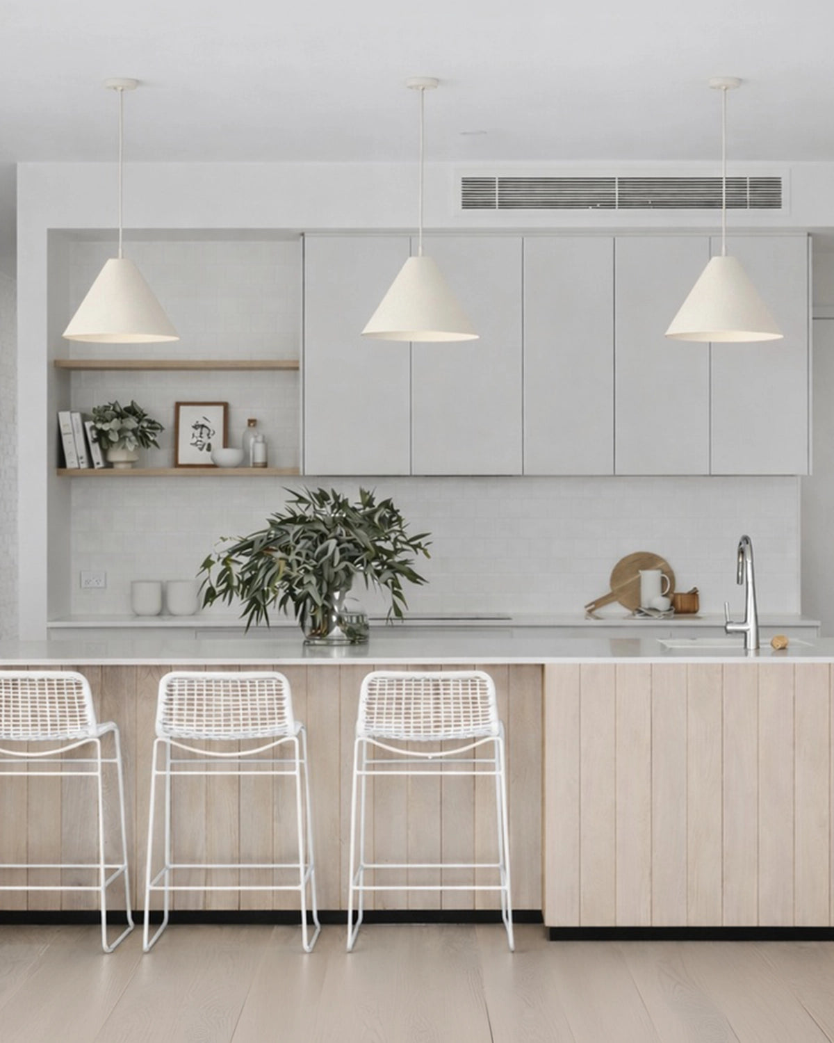 Swirl Cone Pendant Light