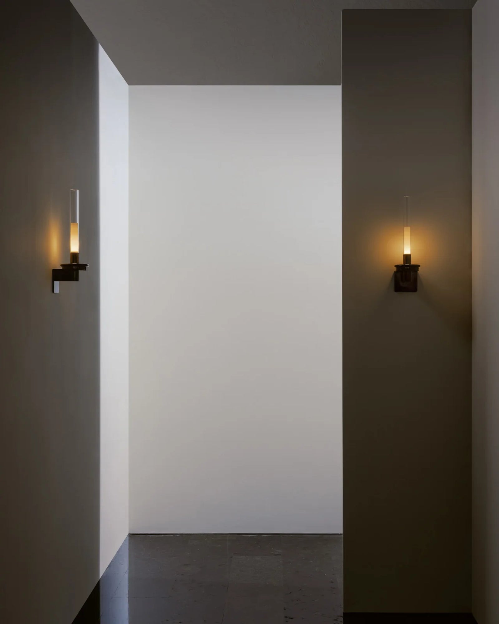 Sylvestrina Wall Light by Santa & Cole featured in a modern contemporary living room | Nook Collections