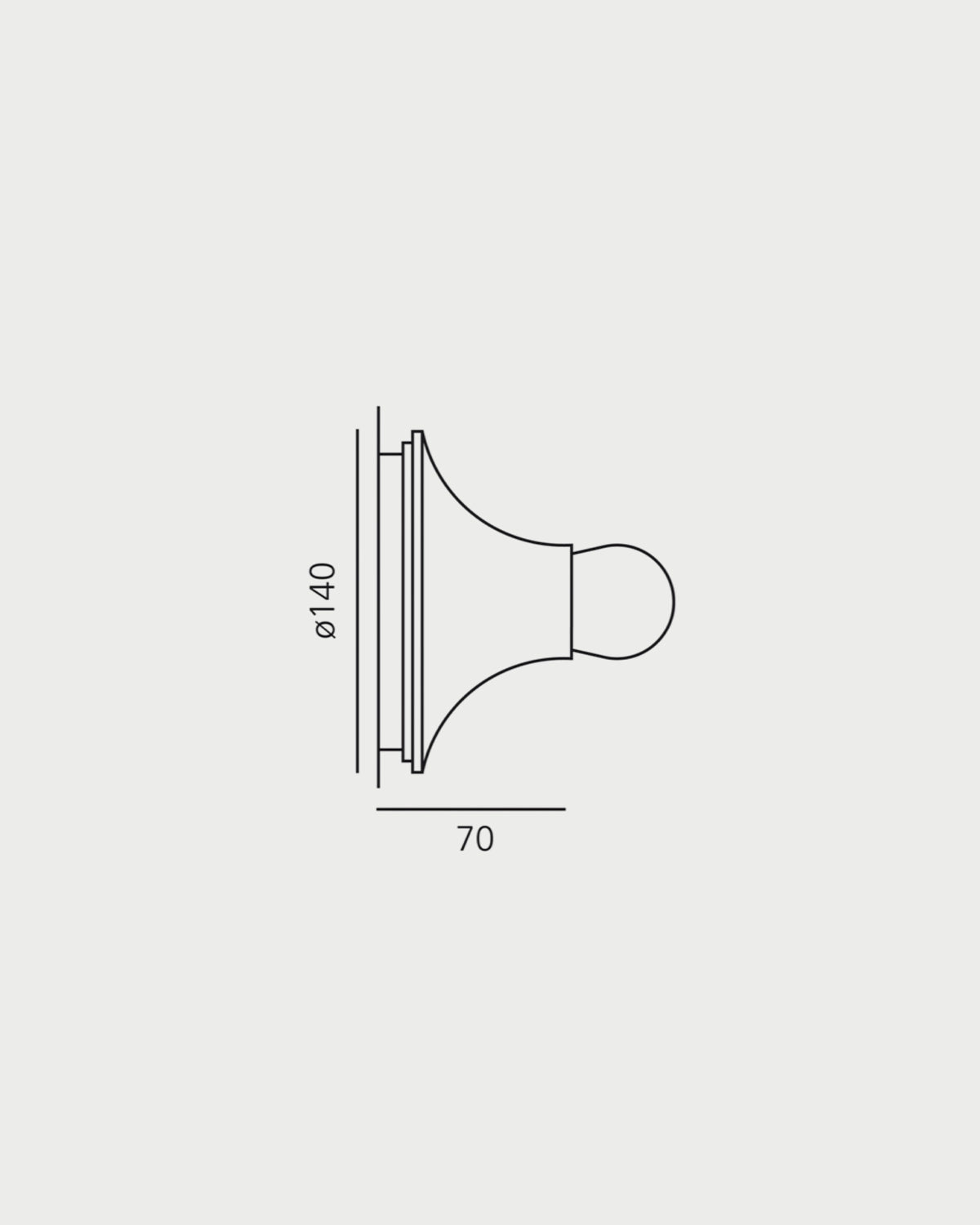 Teti Wall/Ceiling Light