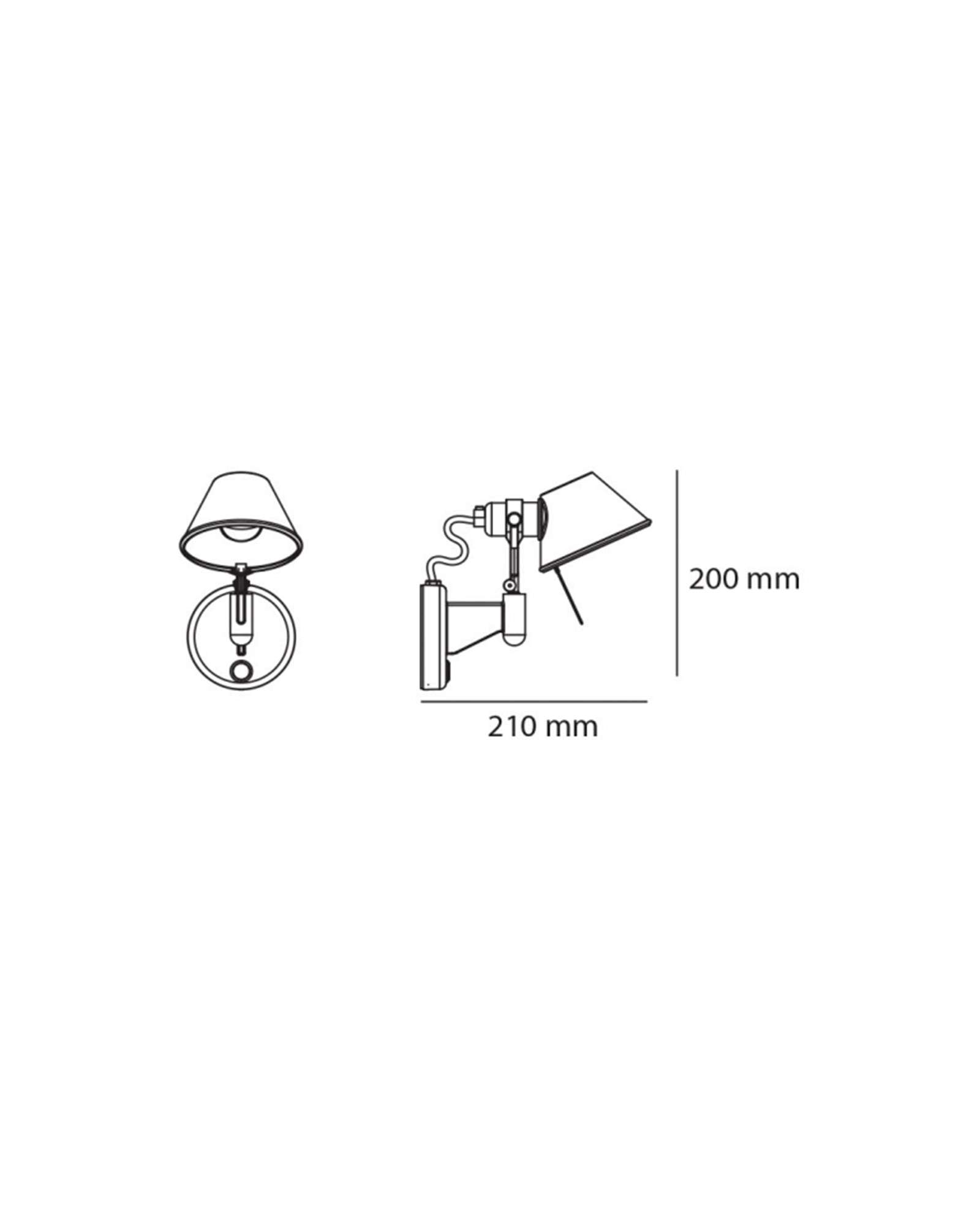 Tolomeo Faretto LED Wall Light