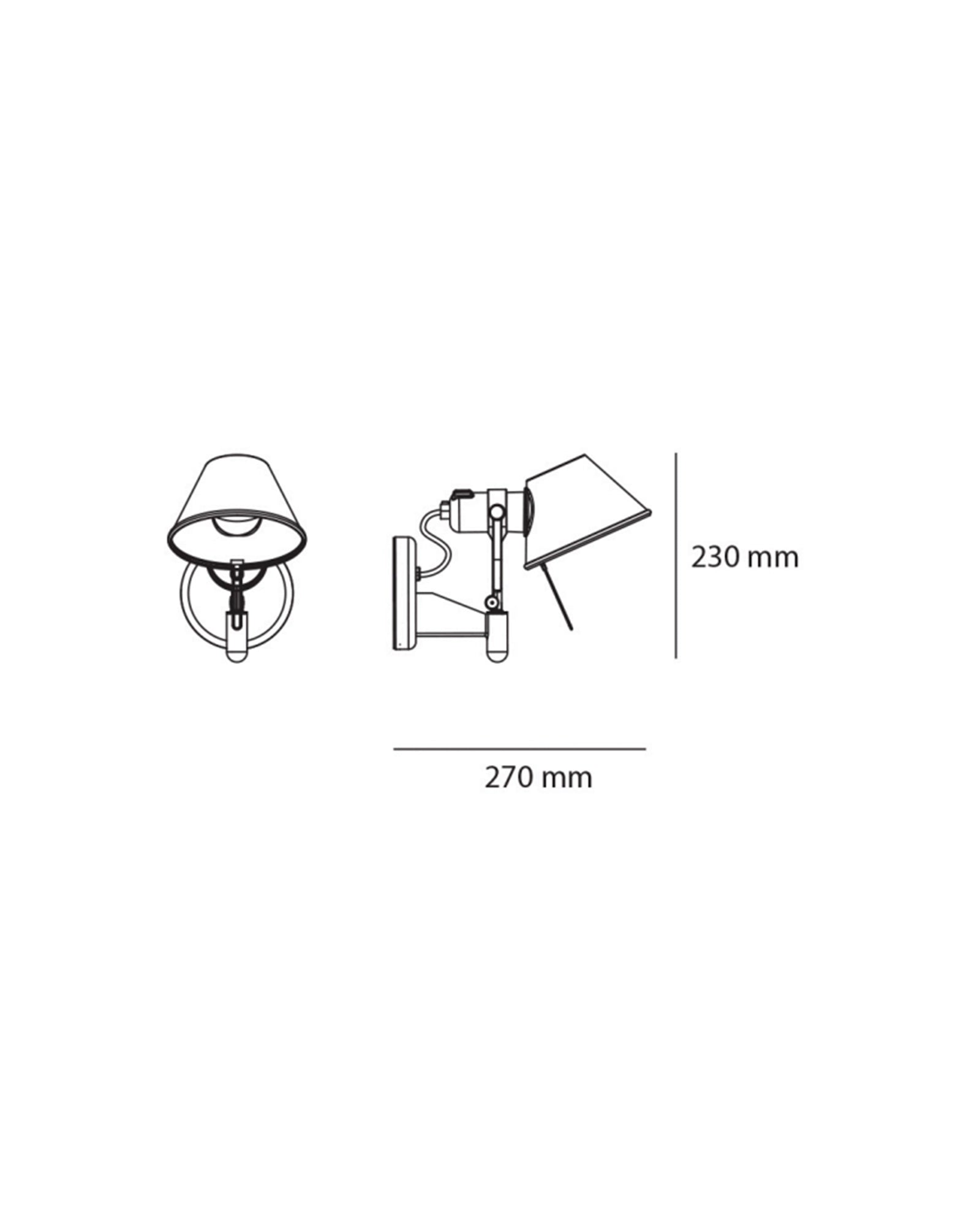 Tolomeo Faretto LED Wall Light