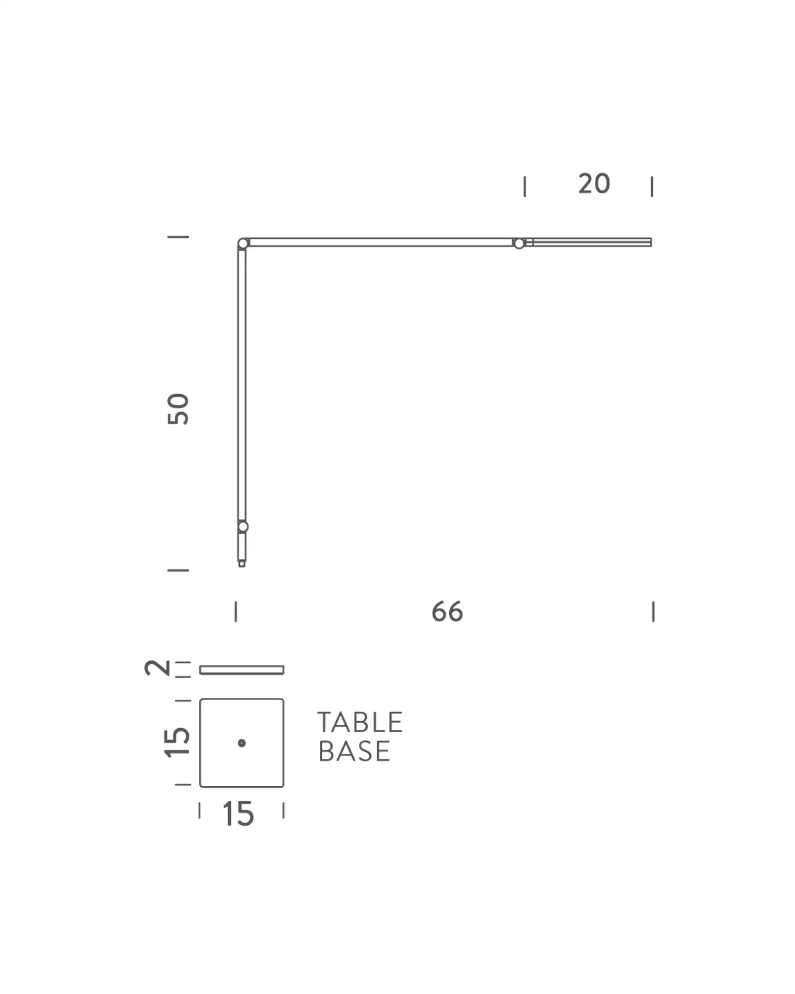 Untitled Linear Table Lamp