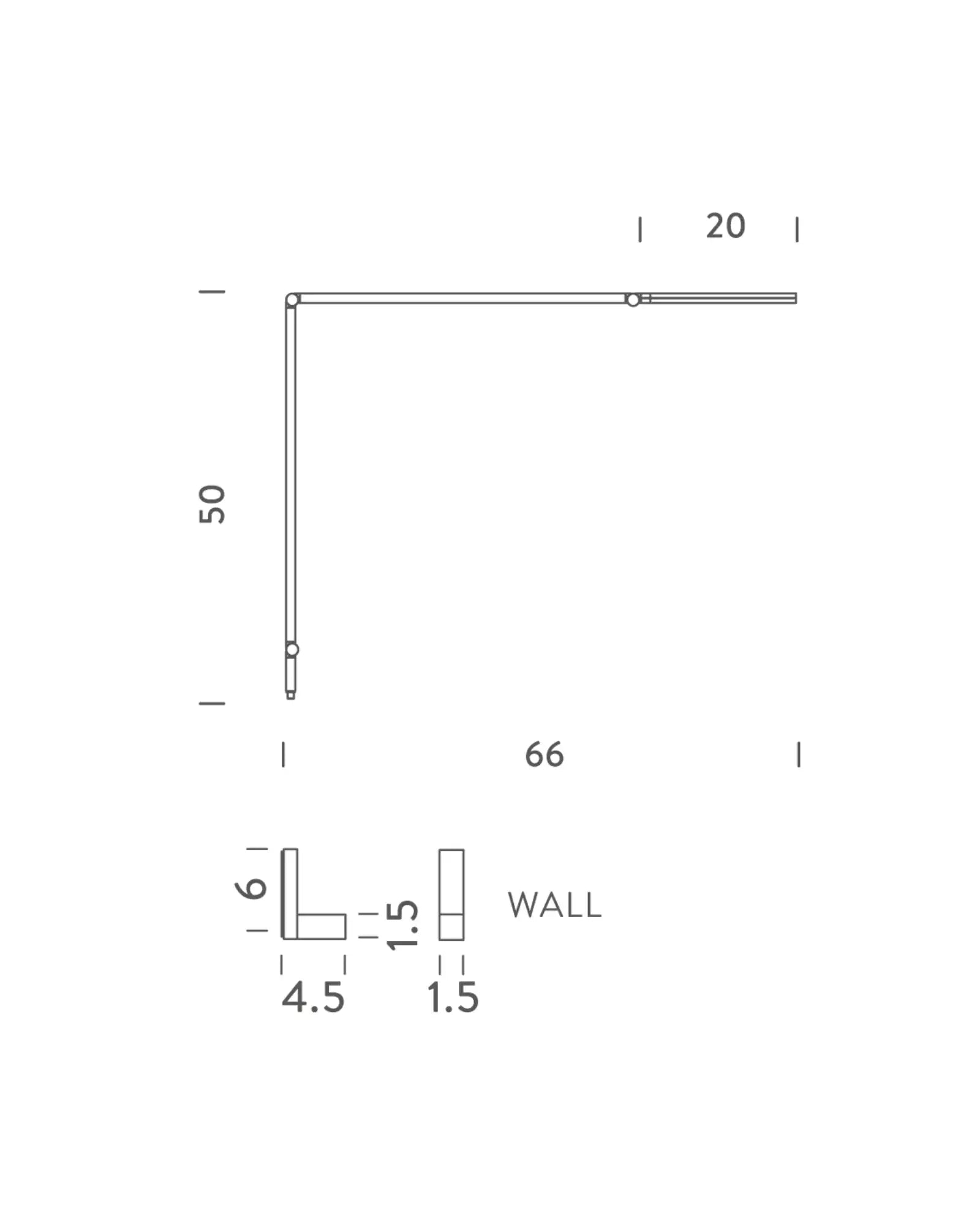 Untitled Linear Wall Light