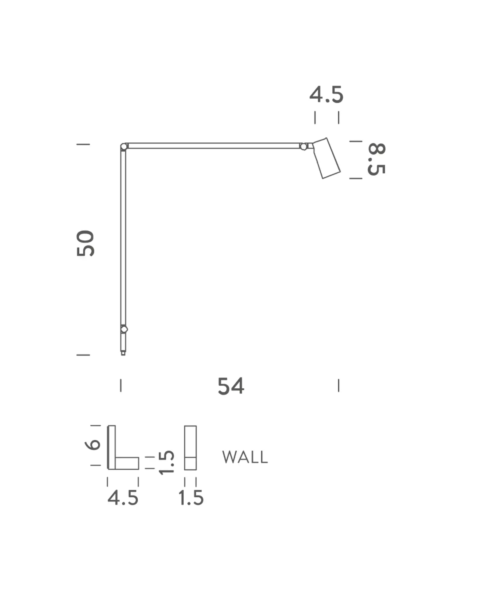 Untitled Spot Wall Light