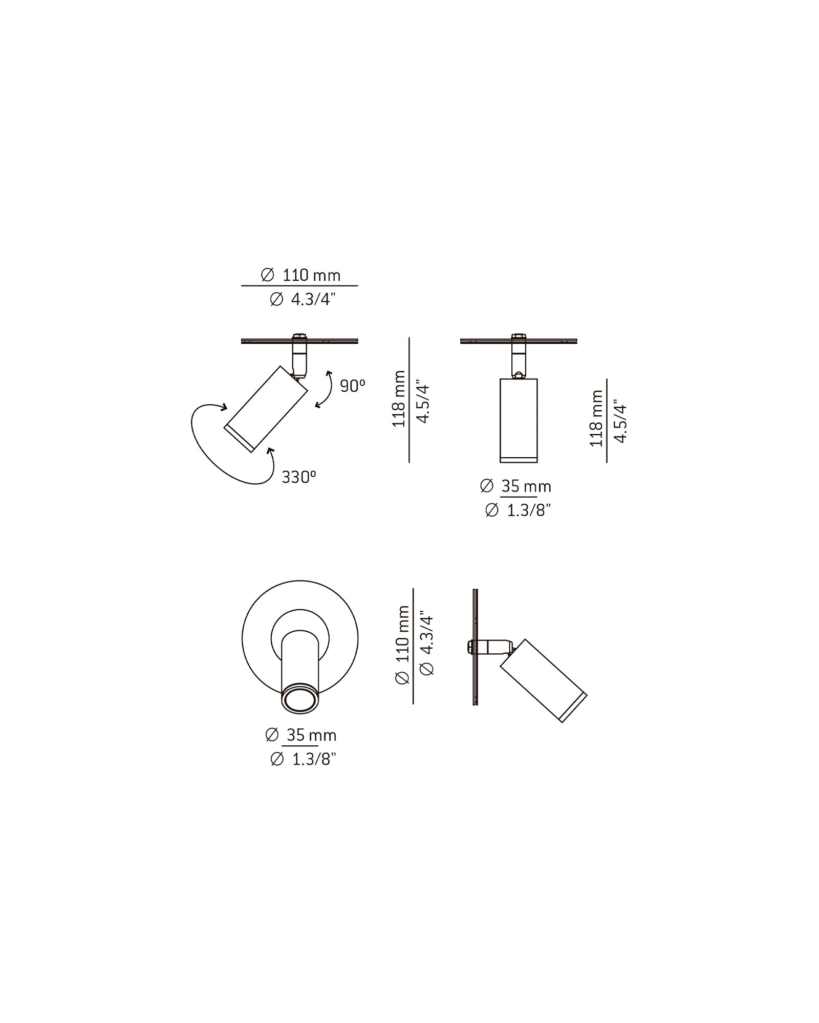 Volta Downlight