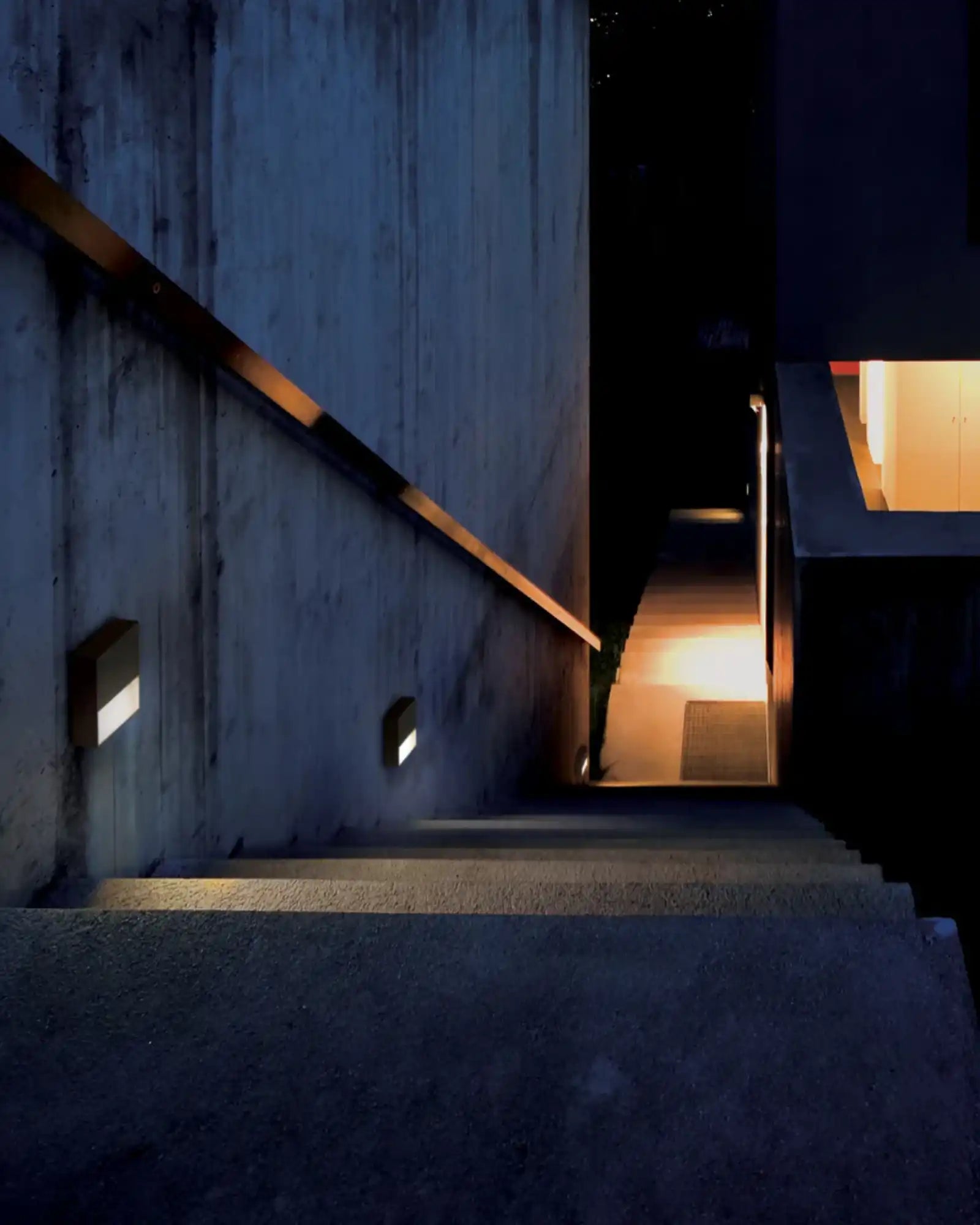 Walloo Wall Light by Studio Italia featured in a outdoor stairway | Nook Collections