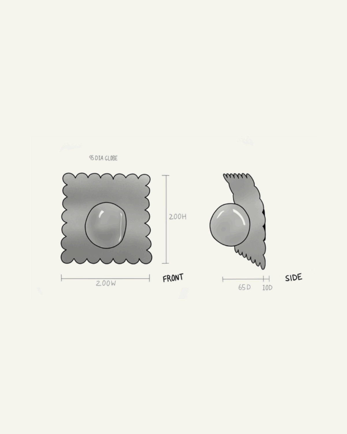 Wave Wall Light