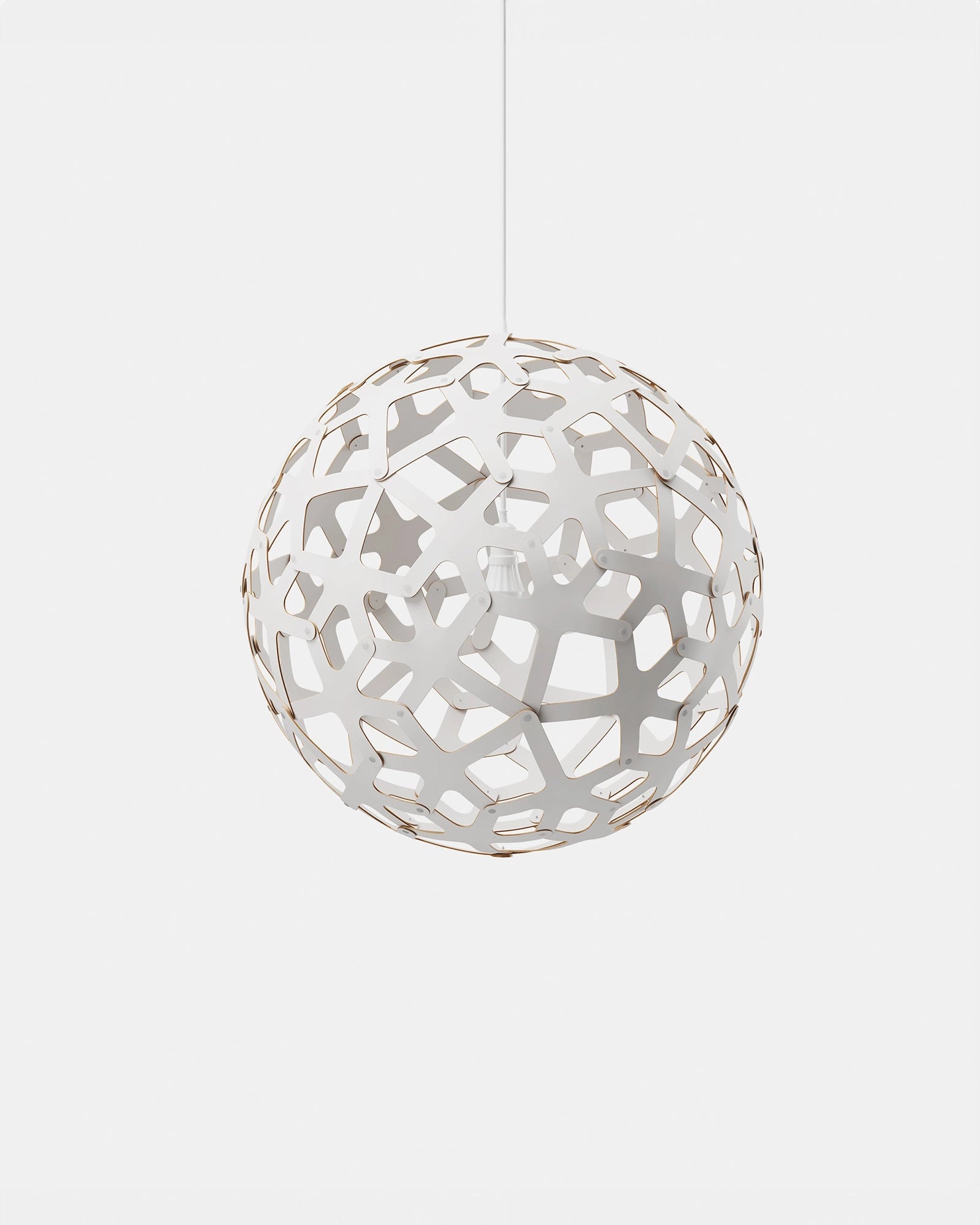 Coral Bamboo Pendant Light