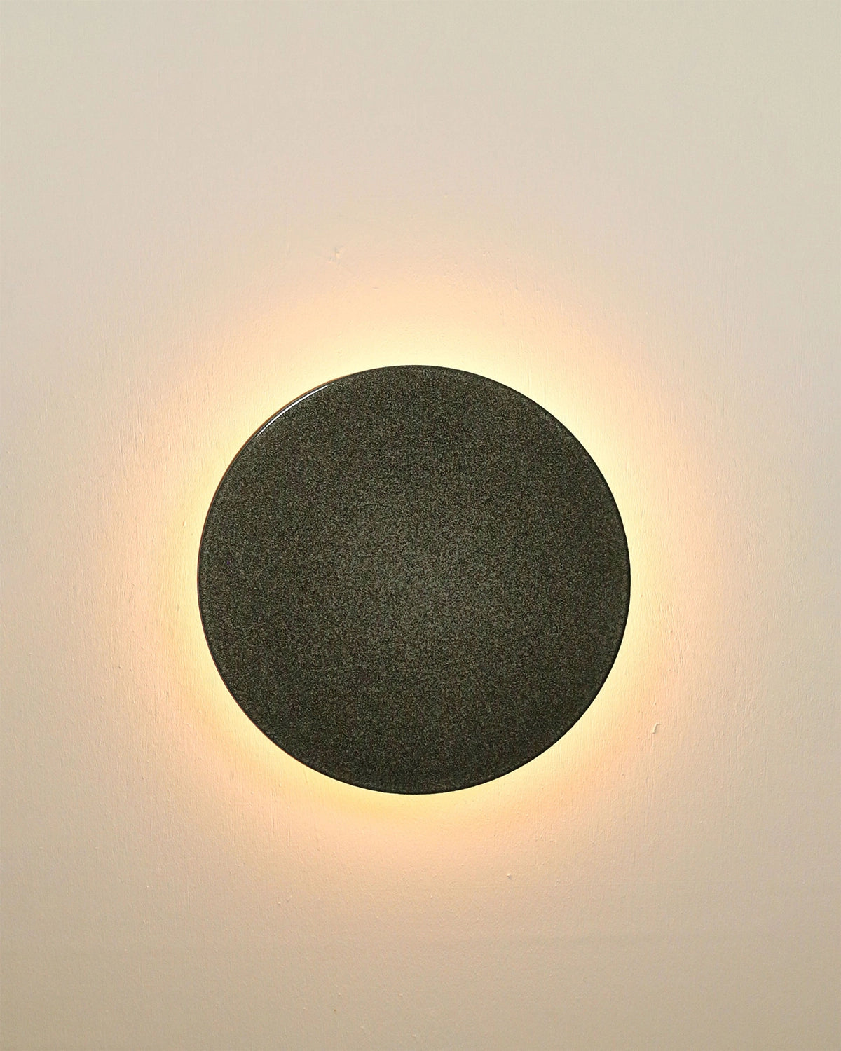Backlit Disc Wall Light