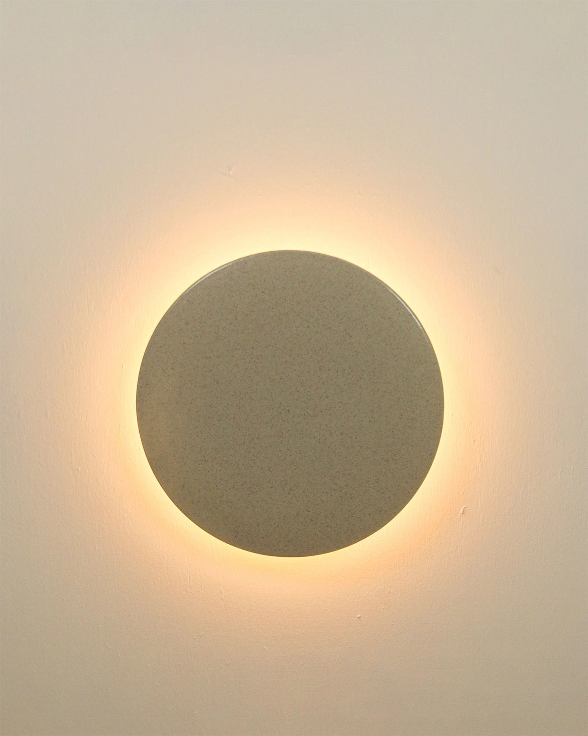 Backlit Disc Wall Light