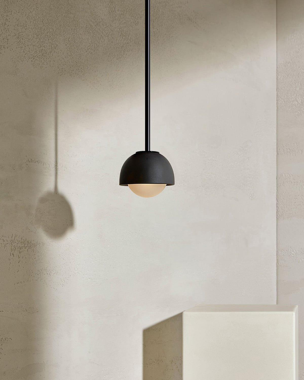 Terra 0 contemporary ceramic organic pendant light on Nook Collections