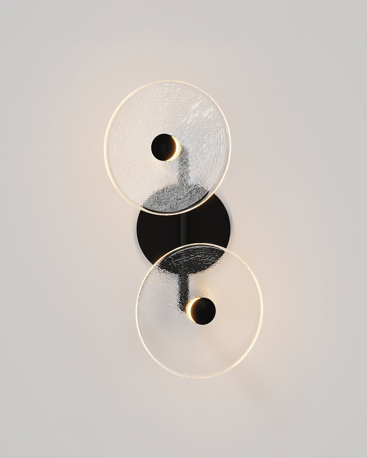 Coral Duo Rod Off Centred Wall Light