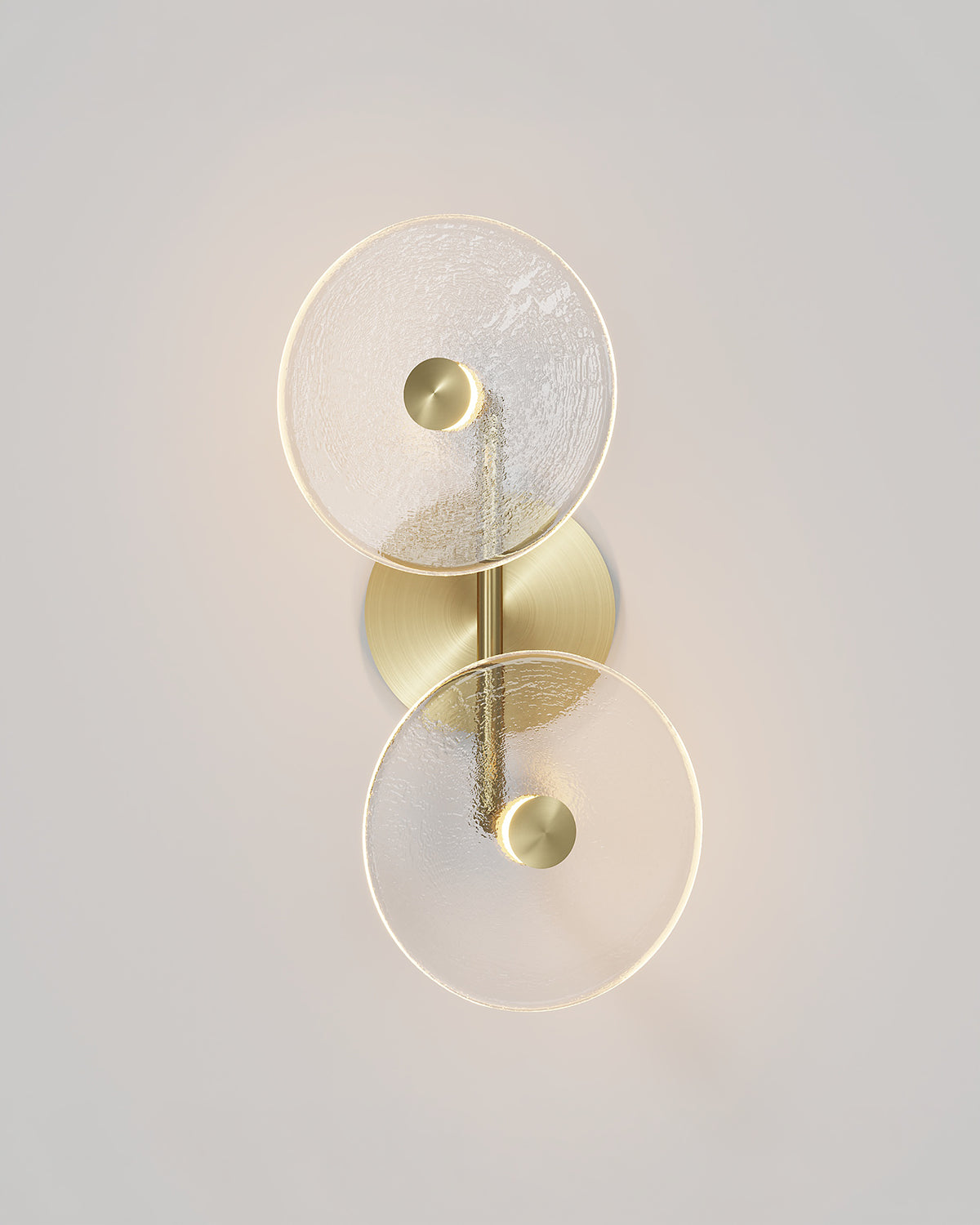 Coral Duo Rod Off Centred Wall Light