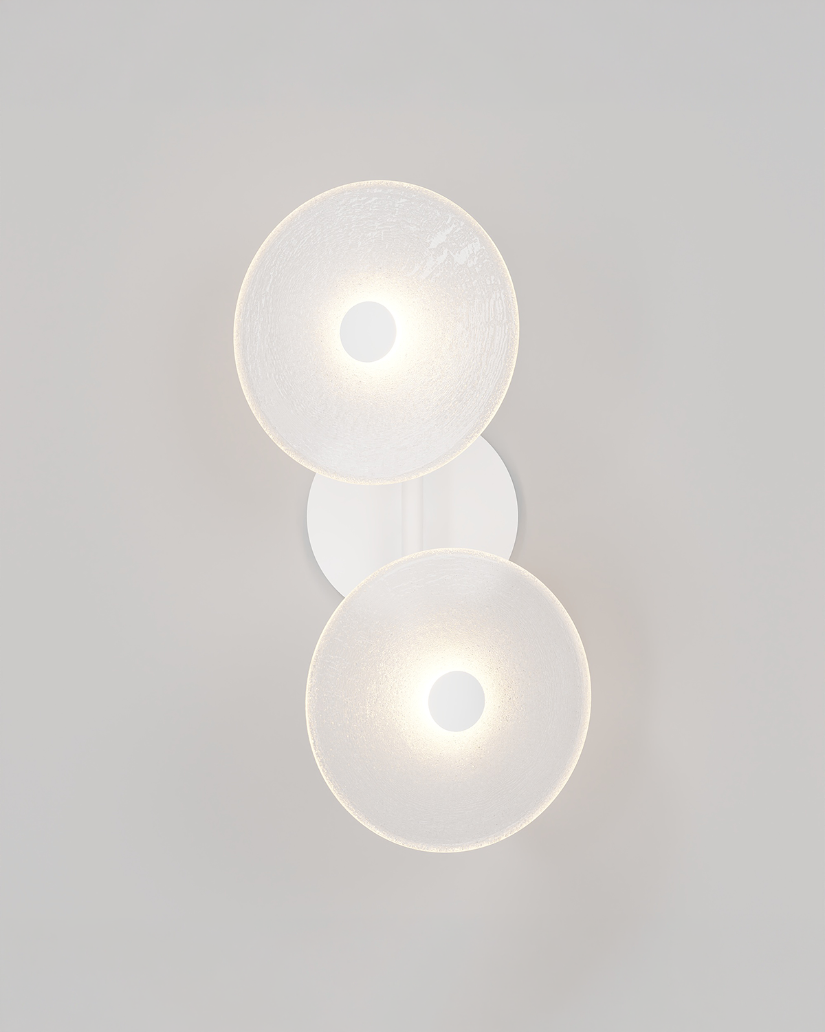 Coral Duo Rod Off Centred Wall Light