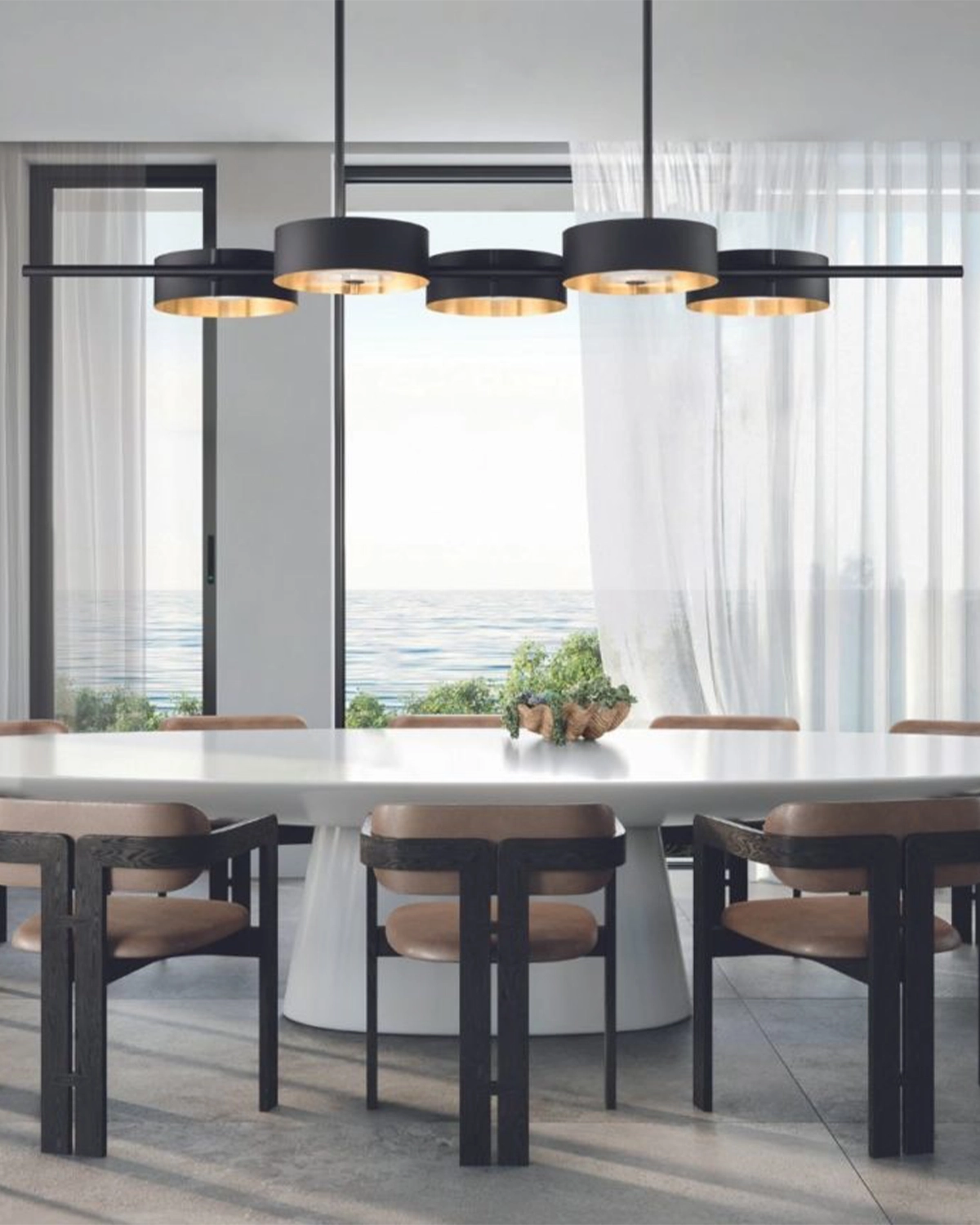 Sound Horizontal Pendant Light