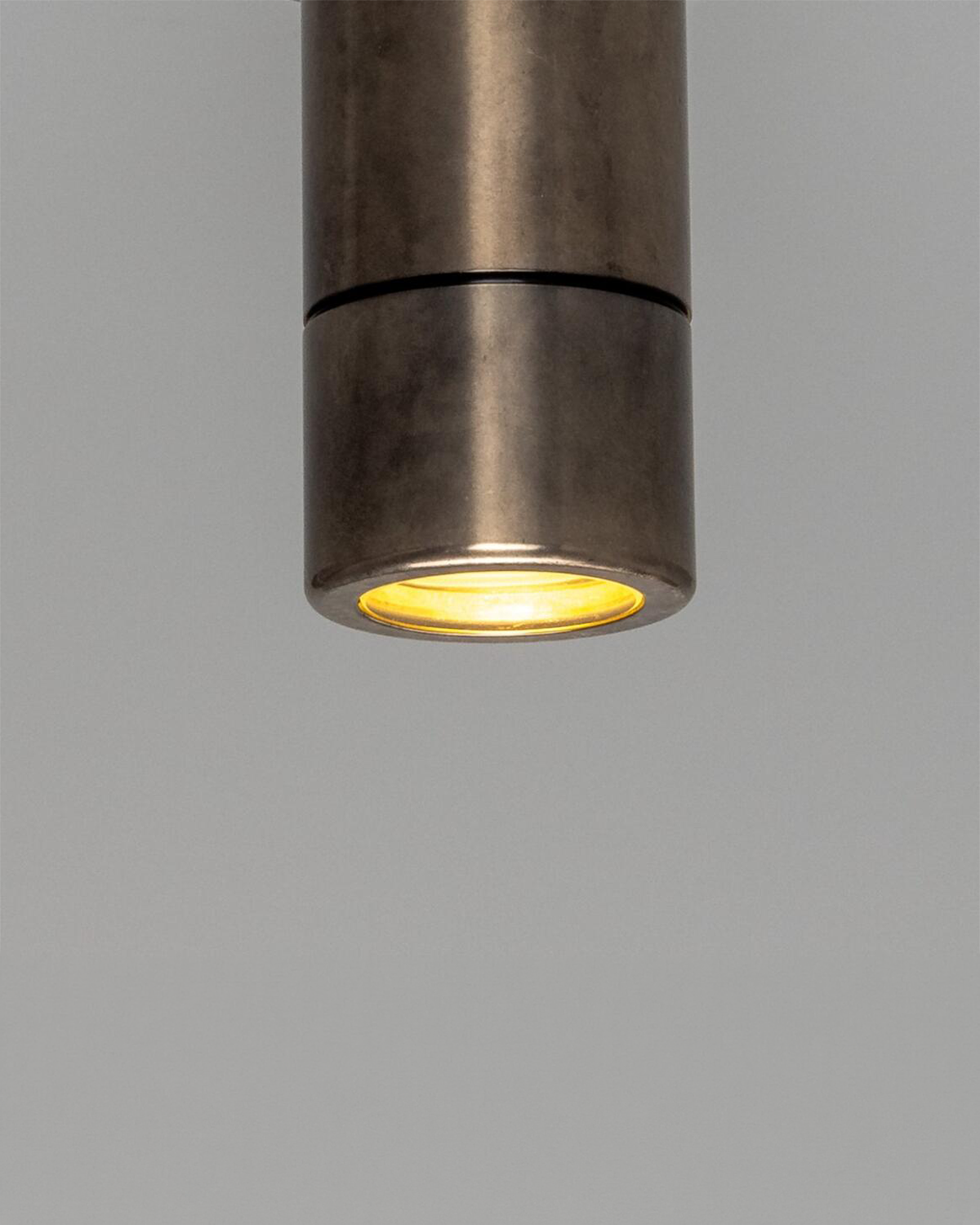 Quin Brass Cylinder Downlight