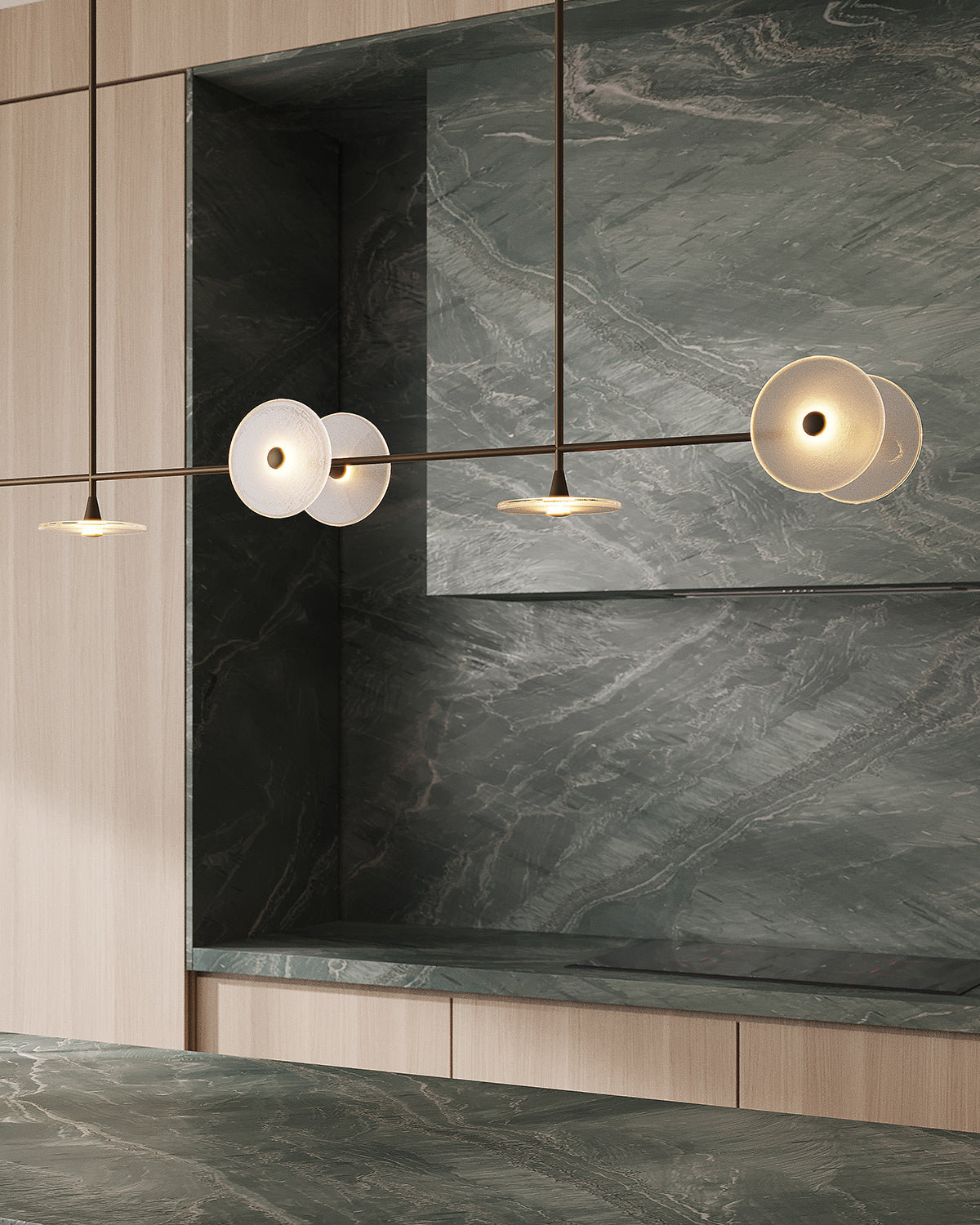 Coral Linear 8lt Pendant Light
